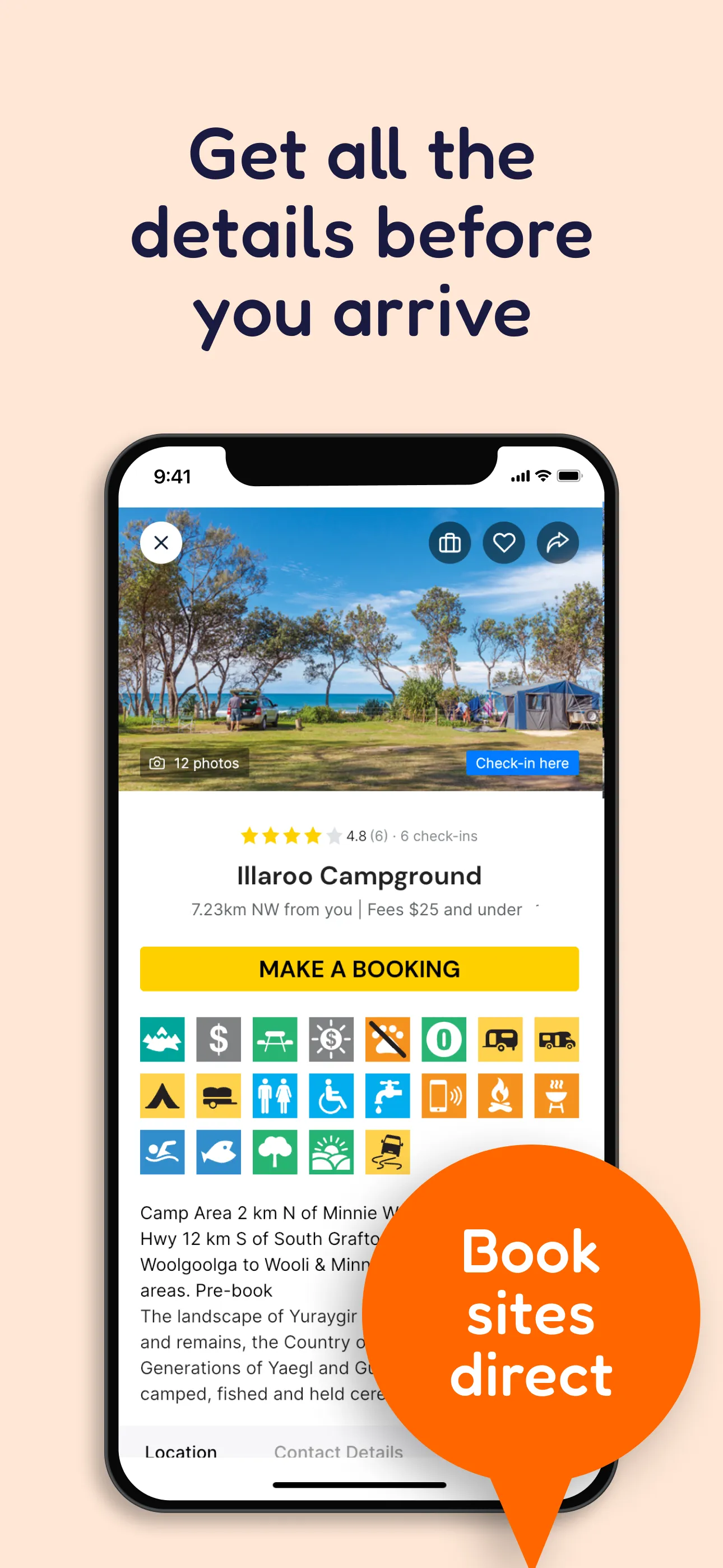 CAMPS: Camping Australia Wide | Indus Appstore | Screenshot