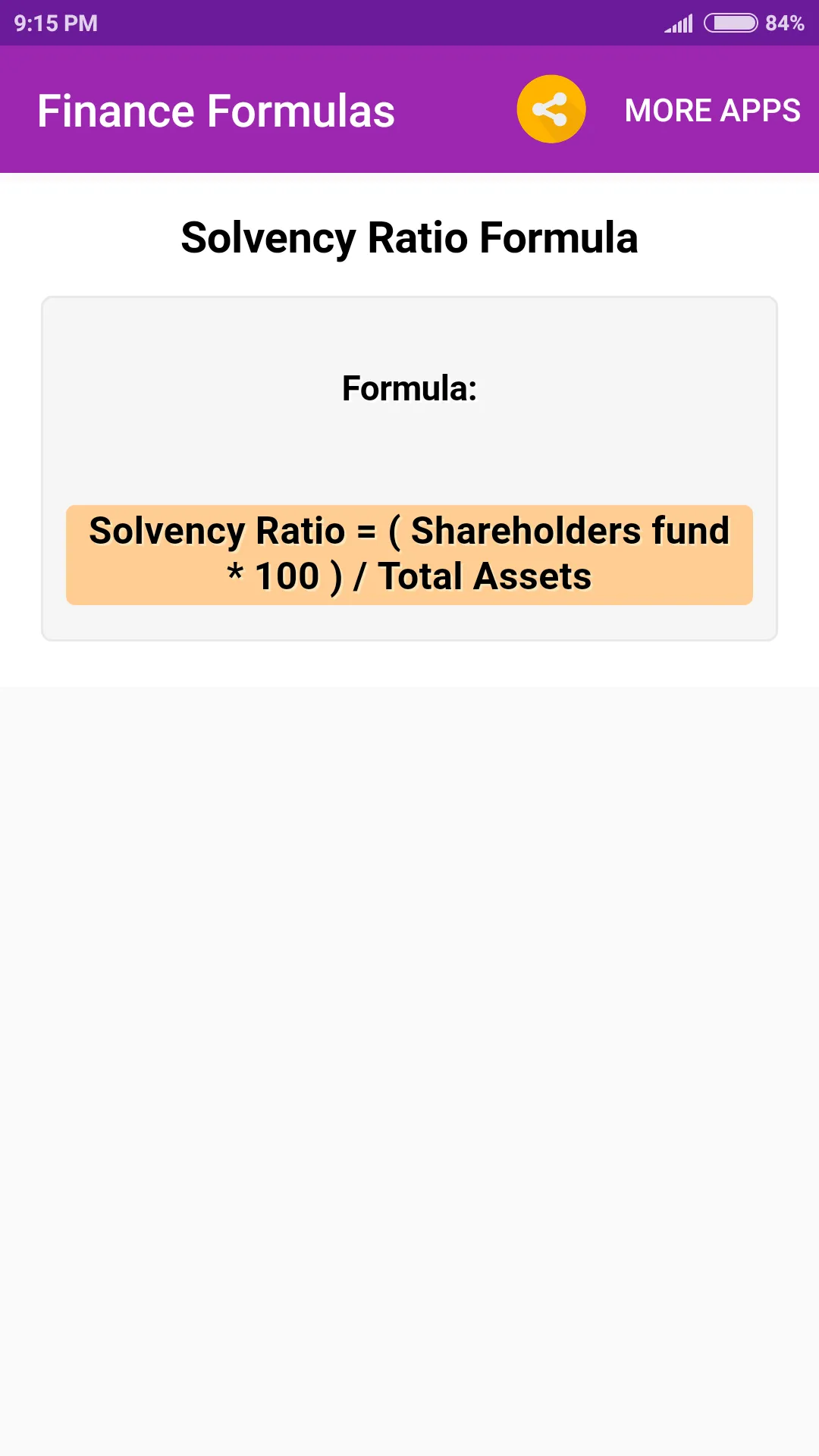 Finance Formulas | Indus Appstore | Screenshot