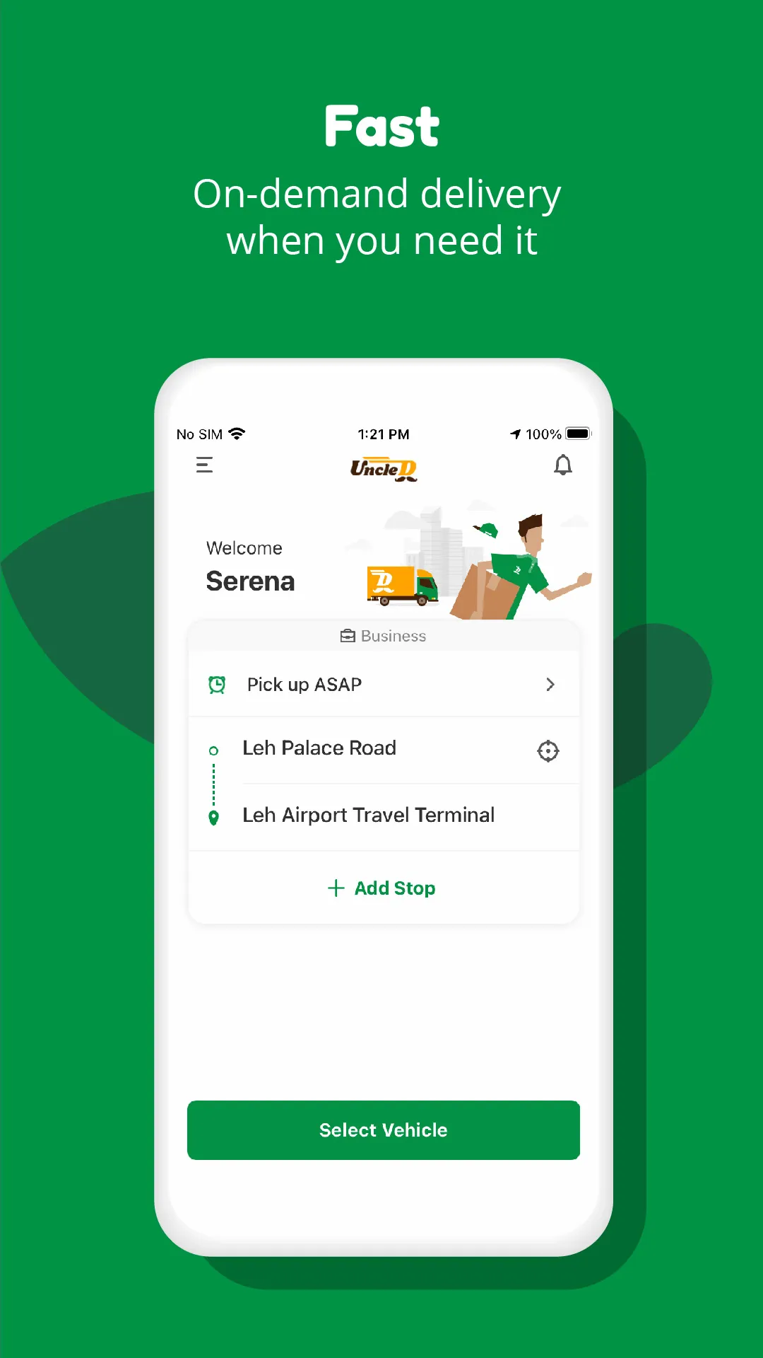 Uncle Delivery - Fast Delivery | Indus Appstore | Screenshot