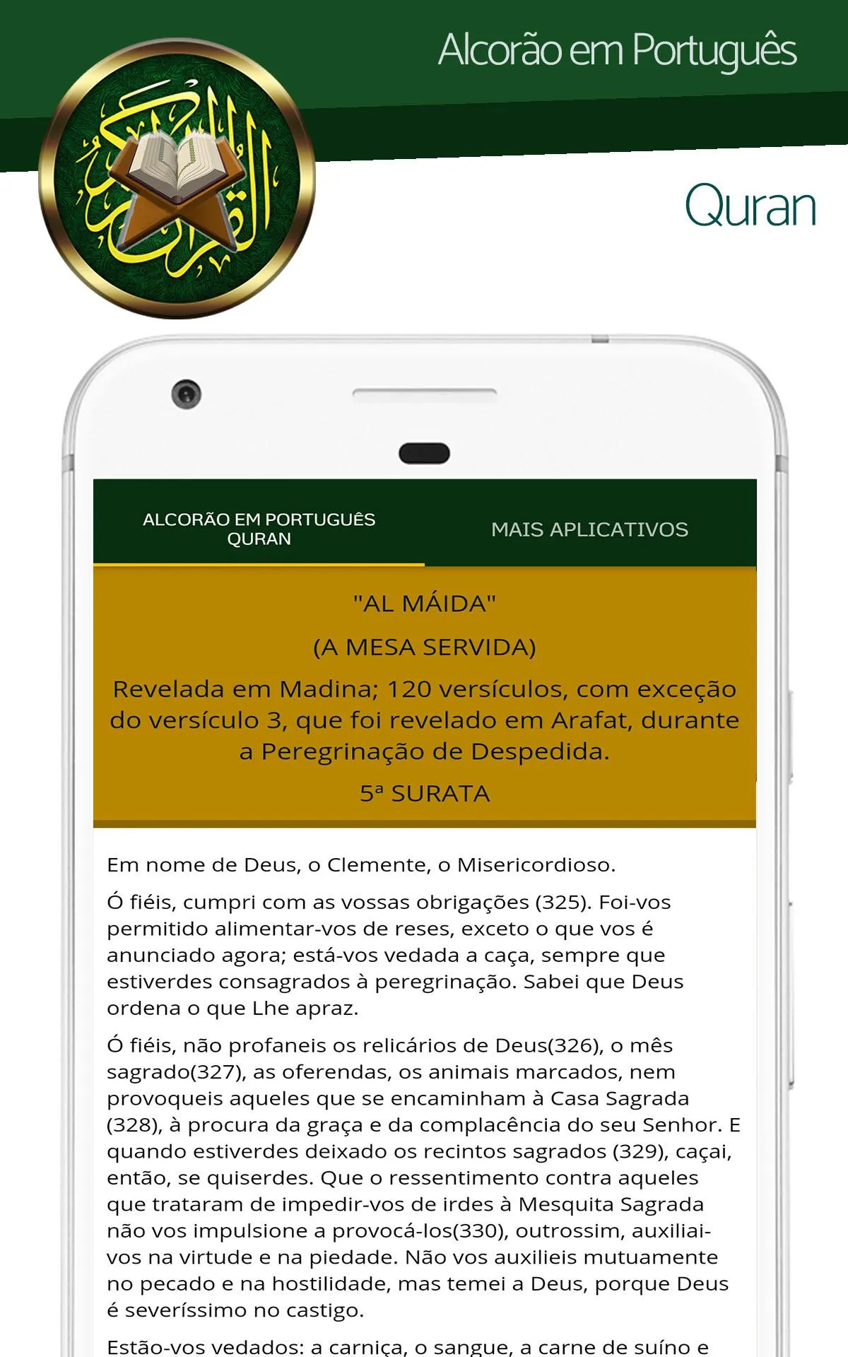 Quran in Portuguese | Indus Appstore | Screenshot