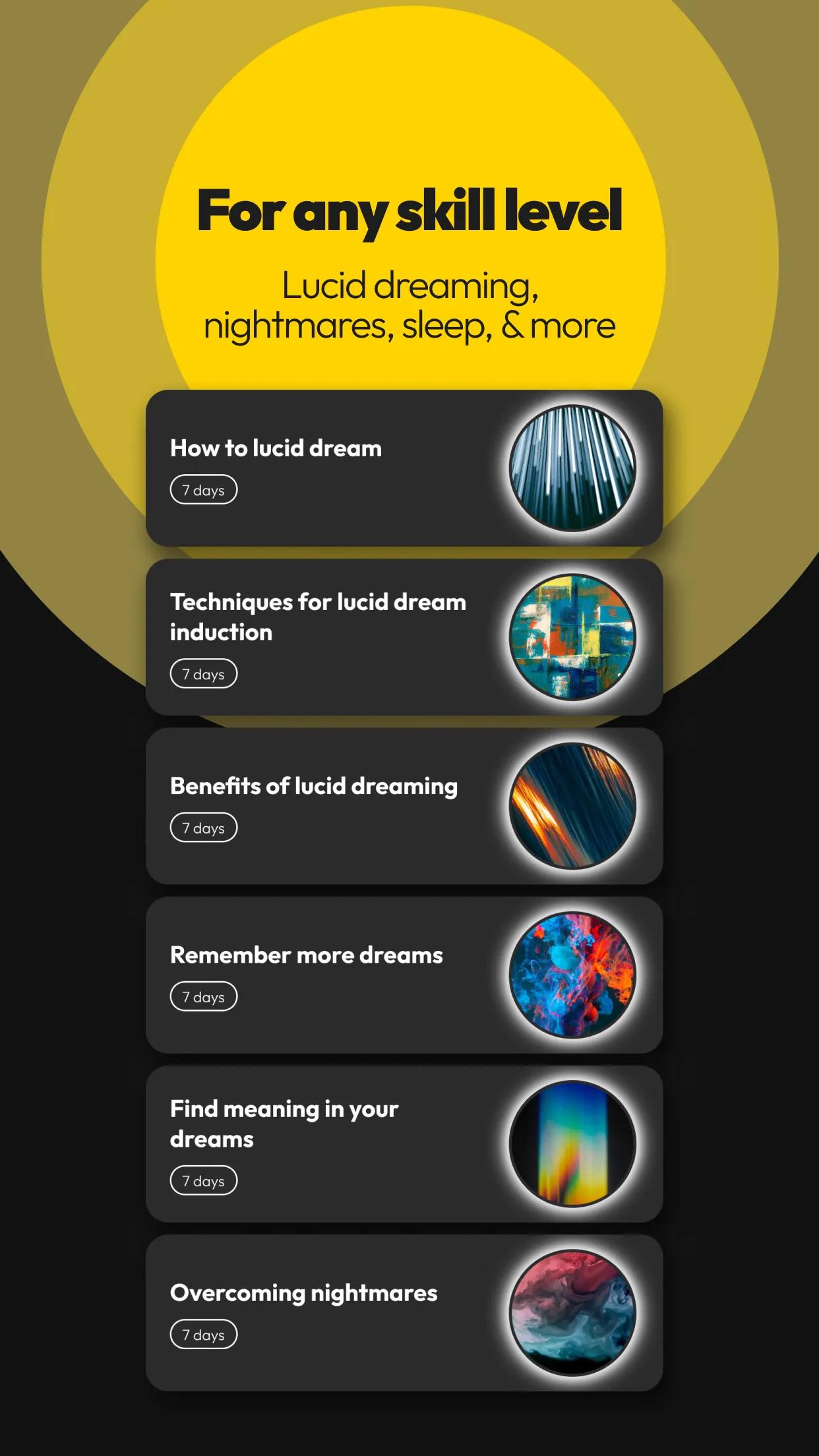 DreamWell: Lucid dreaming | Indus Appstore | Screenshot