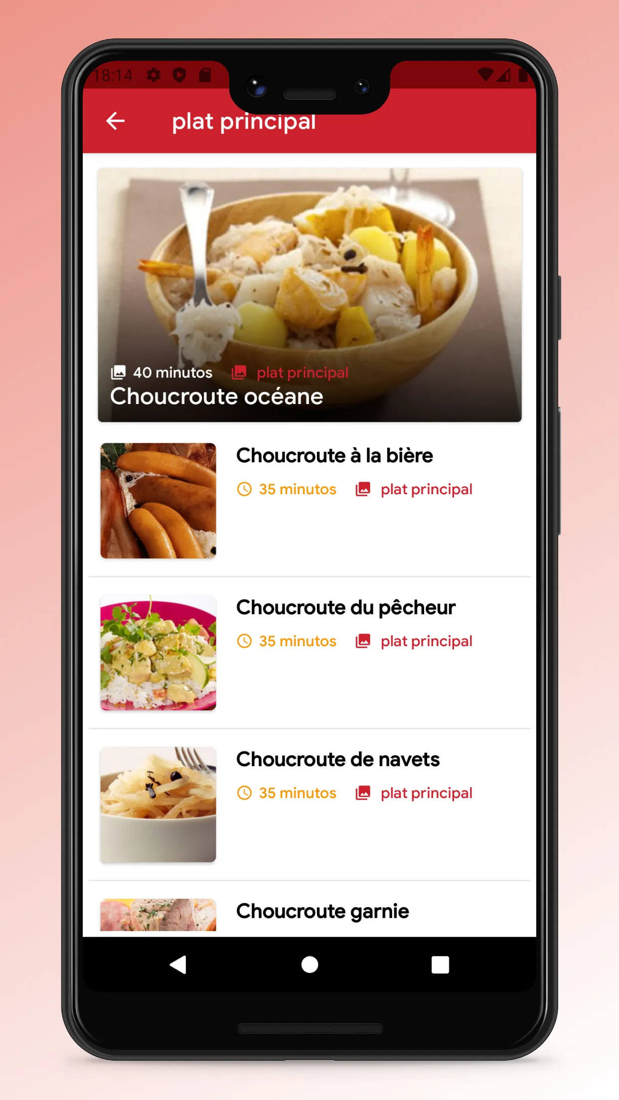 French Cuisine Recipes & Food | Indus Appstore | Screenshot