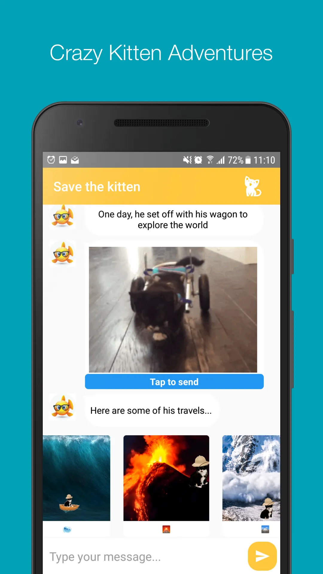 Save The Kitten | Indus Appstore | Screenshot