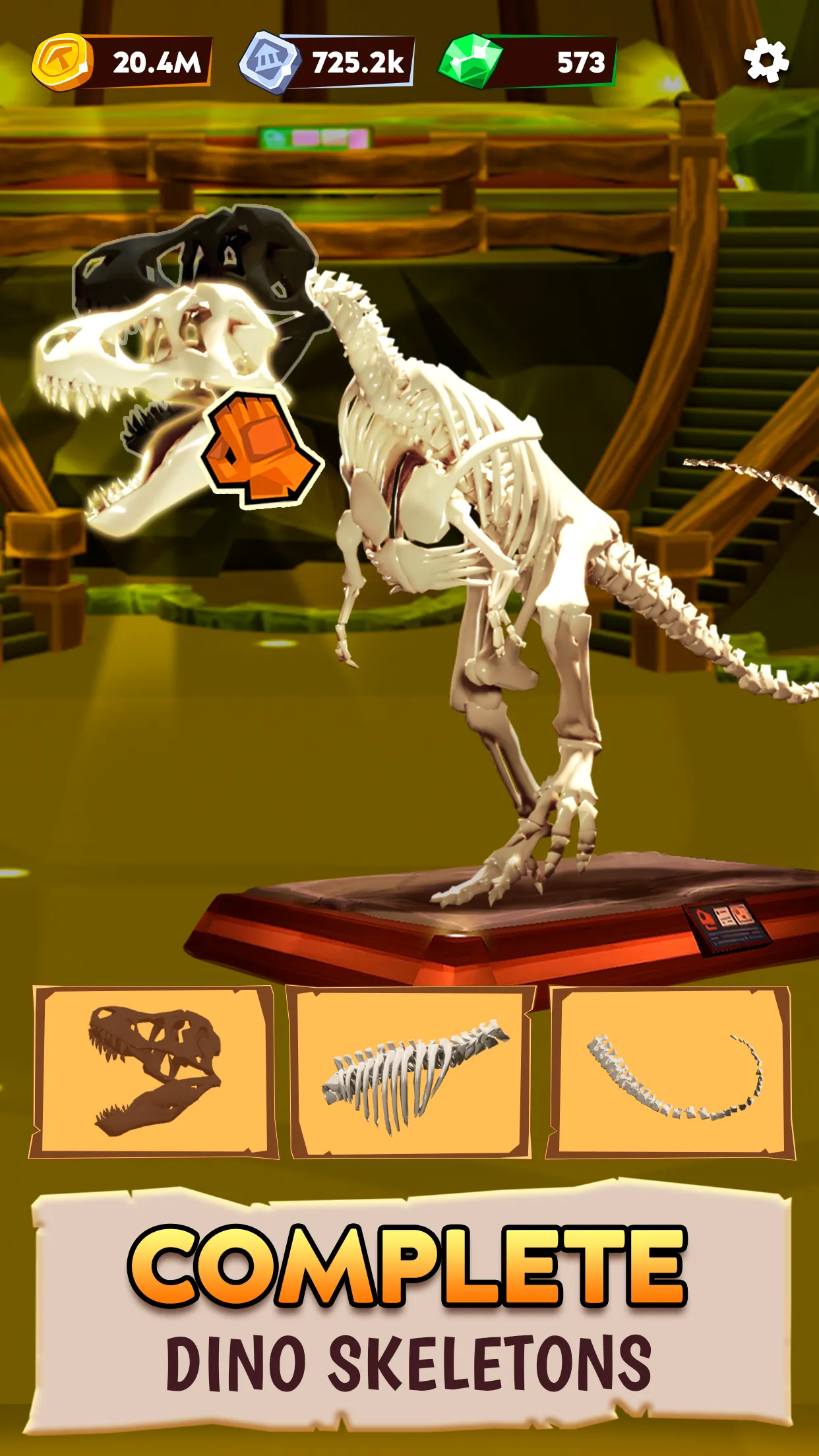 Dino Quest 2: Dinosaur Fossil | Indus Appstore | Screenshot