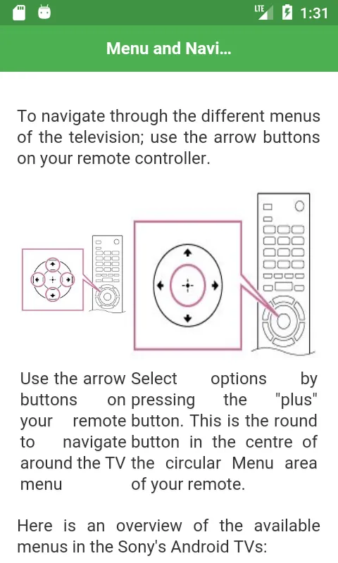 Guide for Sony Android TV | Indus Appstore | Screenshot