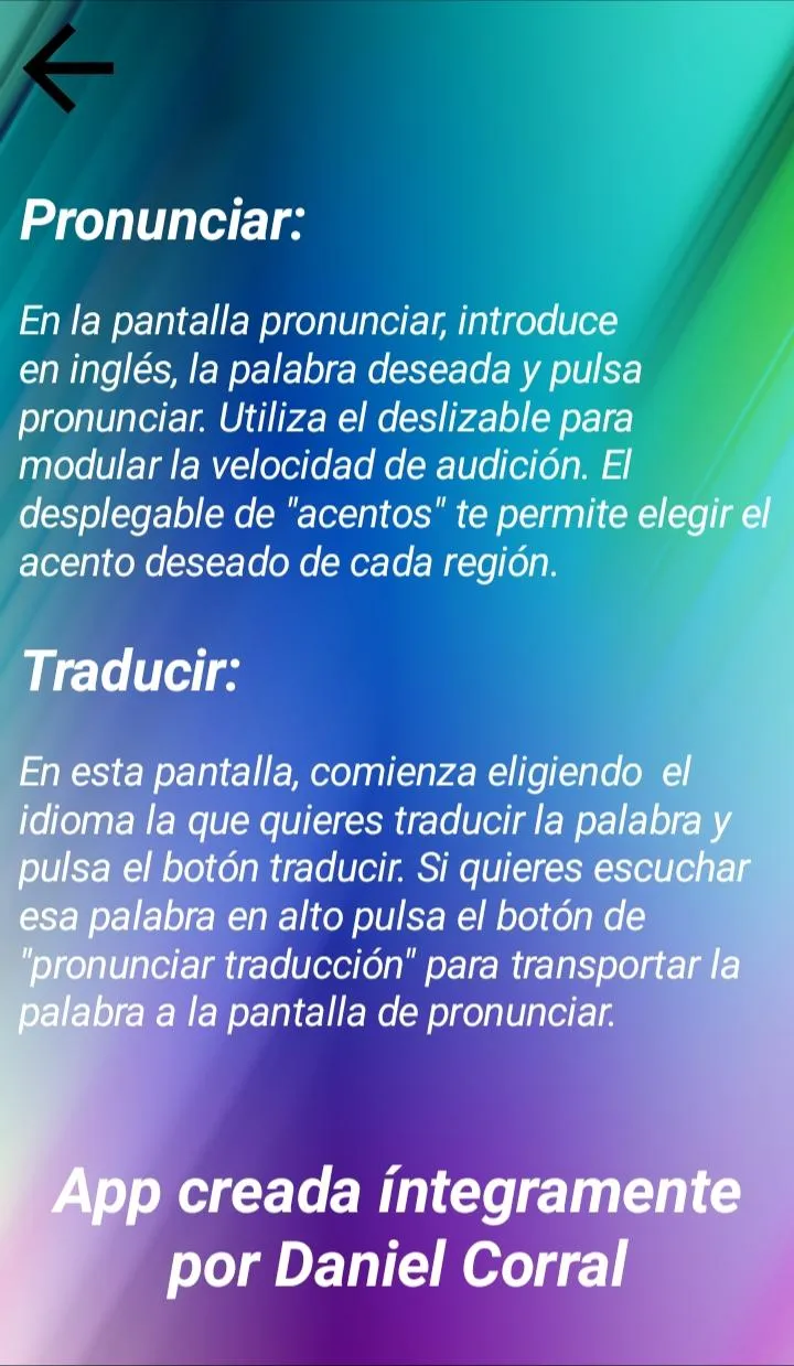 Pronunciador (Inglés) | Indus Appstore | Screenshot