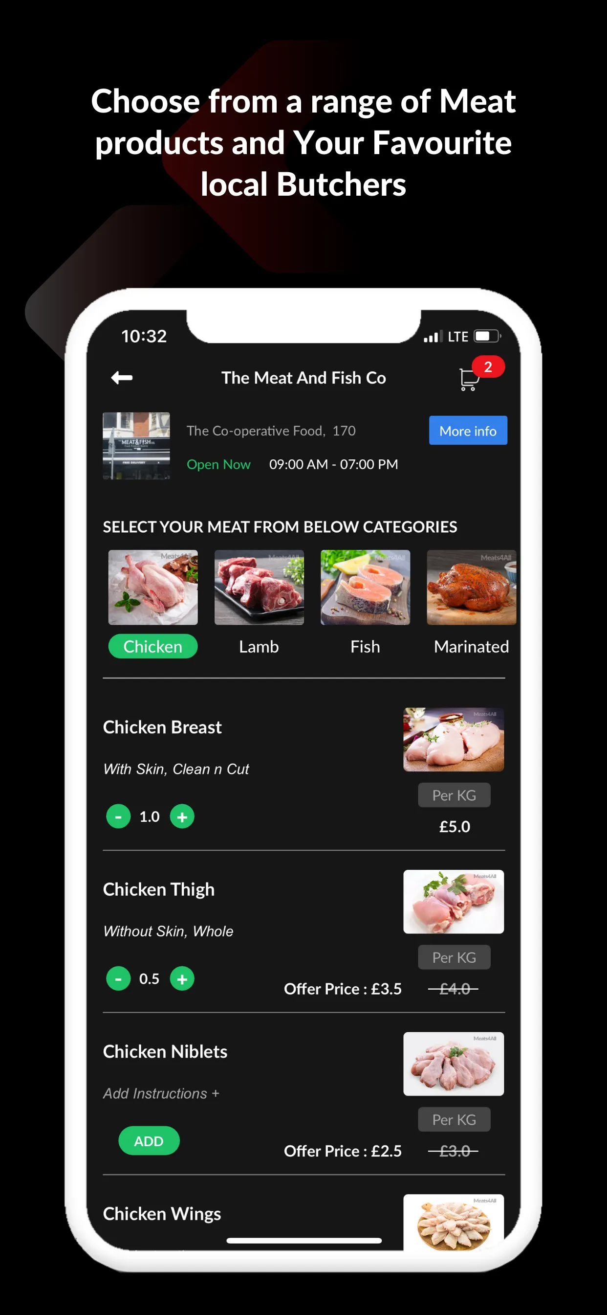 Meats4all Customer | Indus Appstore | Screenshot