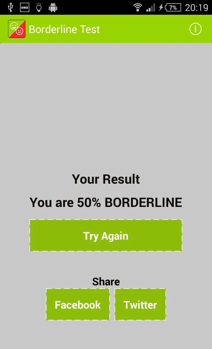 Borderline Test | Indus Appstore | Screenshot