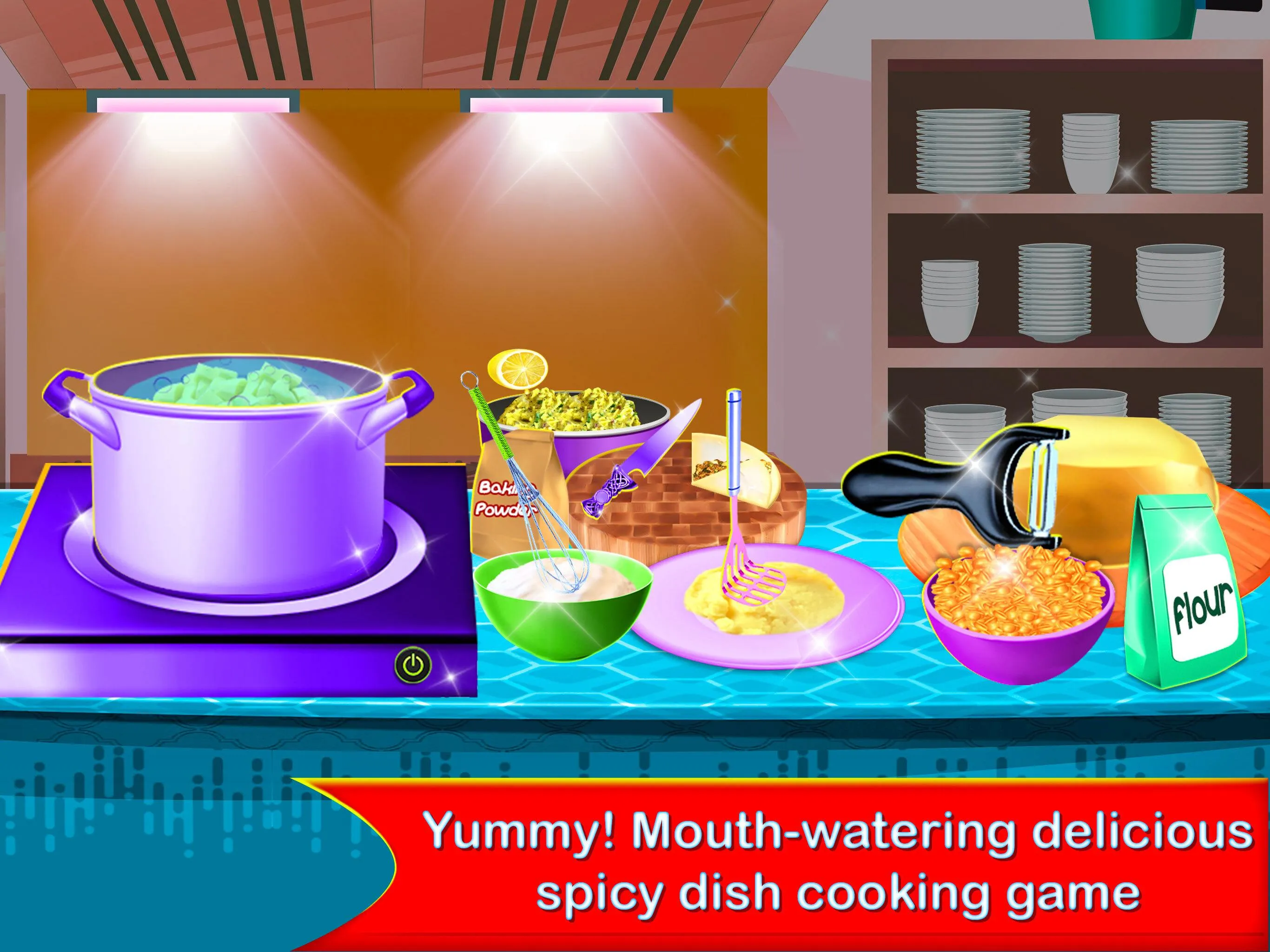 Indian Street Food Cooking Fun | Indus Appstore | Screenshot