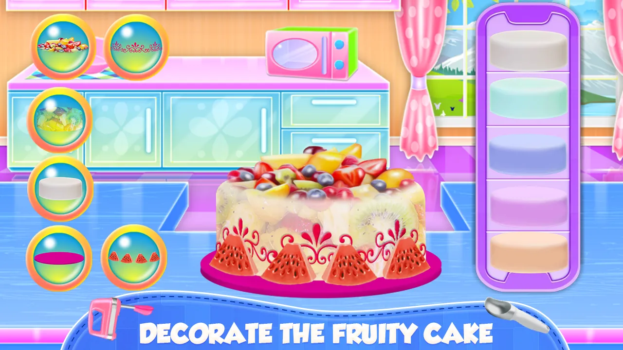 Fruity Ice Cream Cake Cooking | Indus Appstore | Screenshot