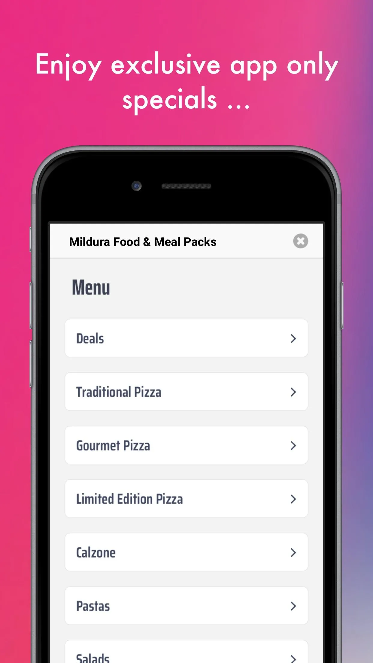 Mildura Food & Meal Packs | Indus Appstore | Screenshot