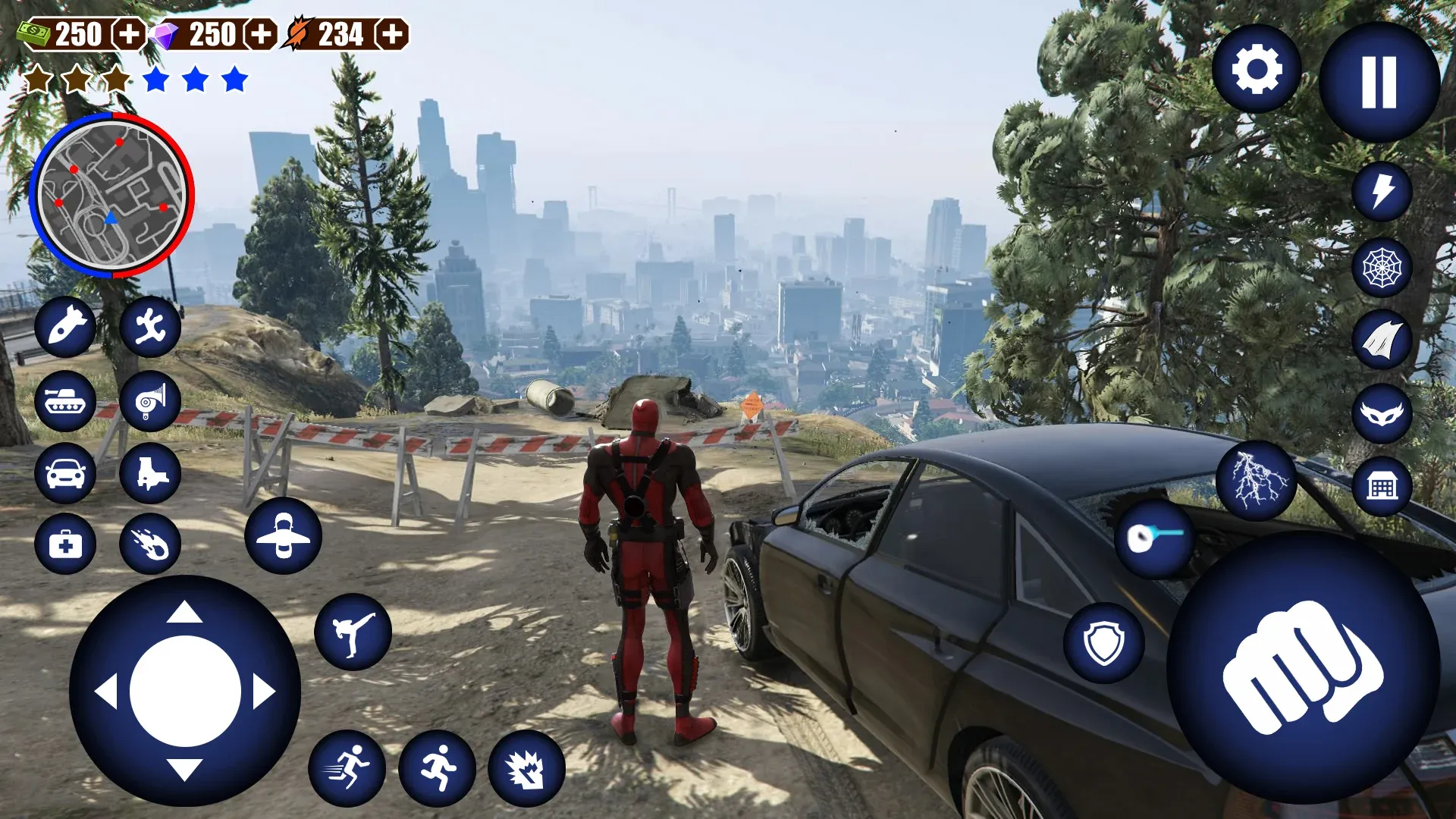 Miami Rope Hero Spider Game | Indus Appstore | Screenshot