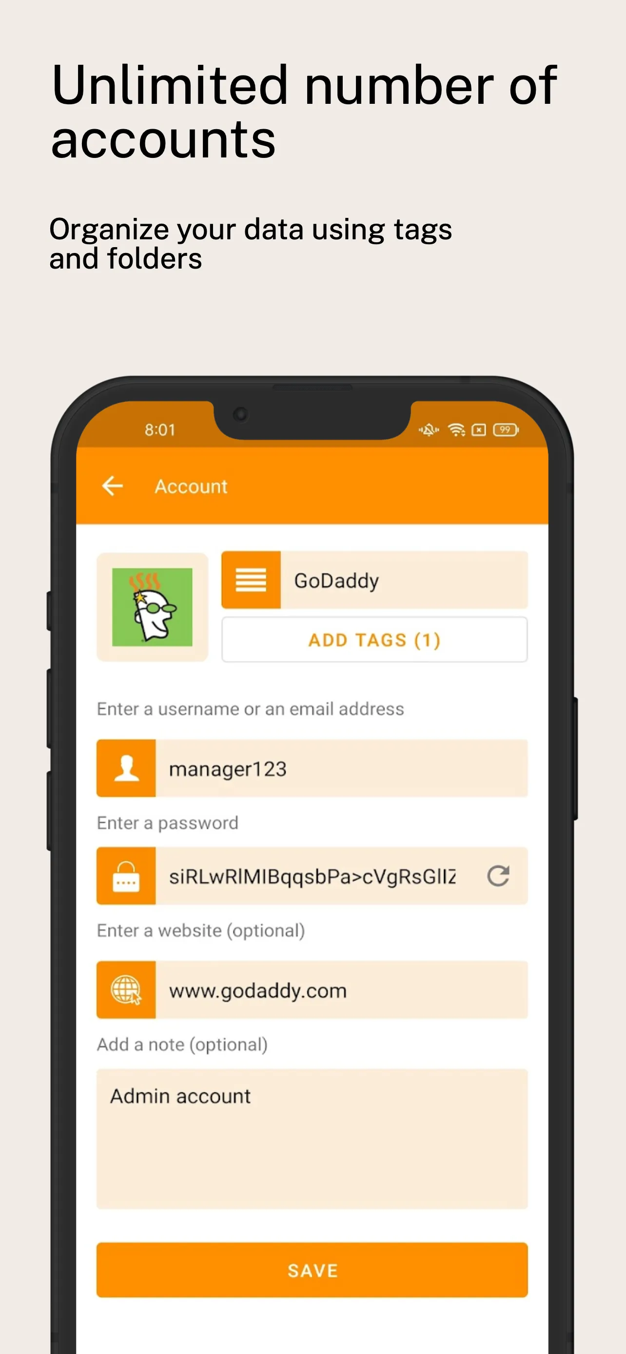 Password Manager ManagerPass | Indus Appstore | Screenshot