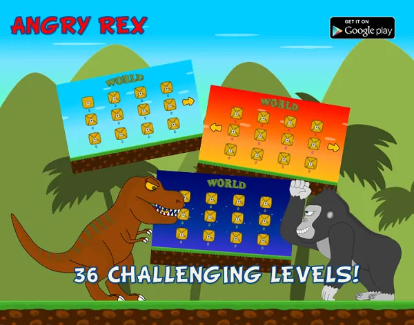 Angry Rex | Indus Appstore | Screenshot