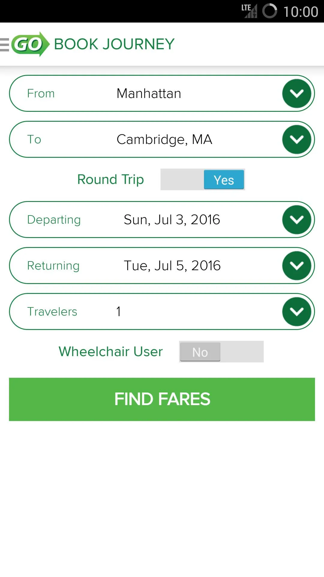 Go Buses | Indus Appstore | Screenshot