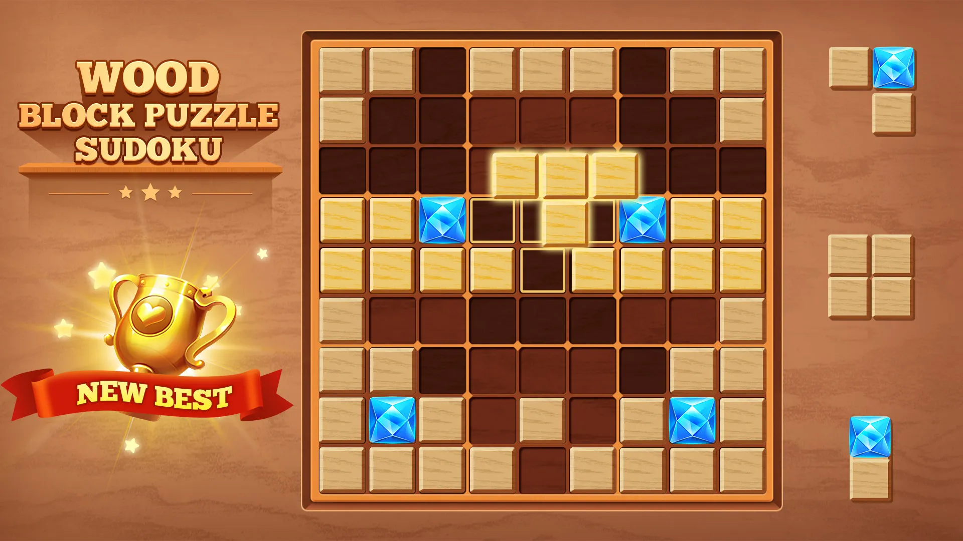 Block Puzzle Wood Sudoku | Indus Appstore | Screenshot