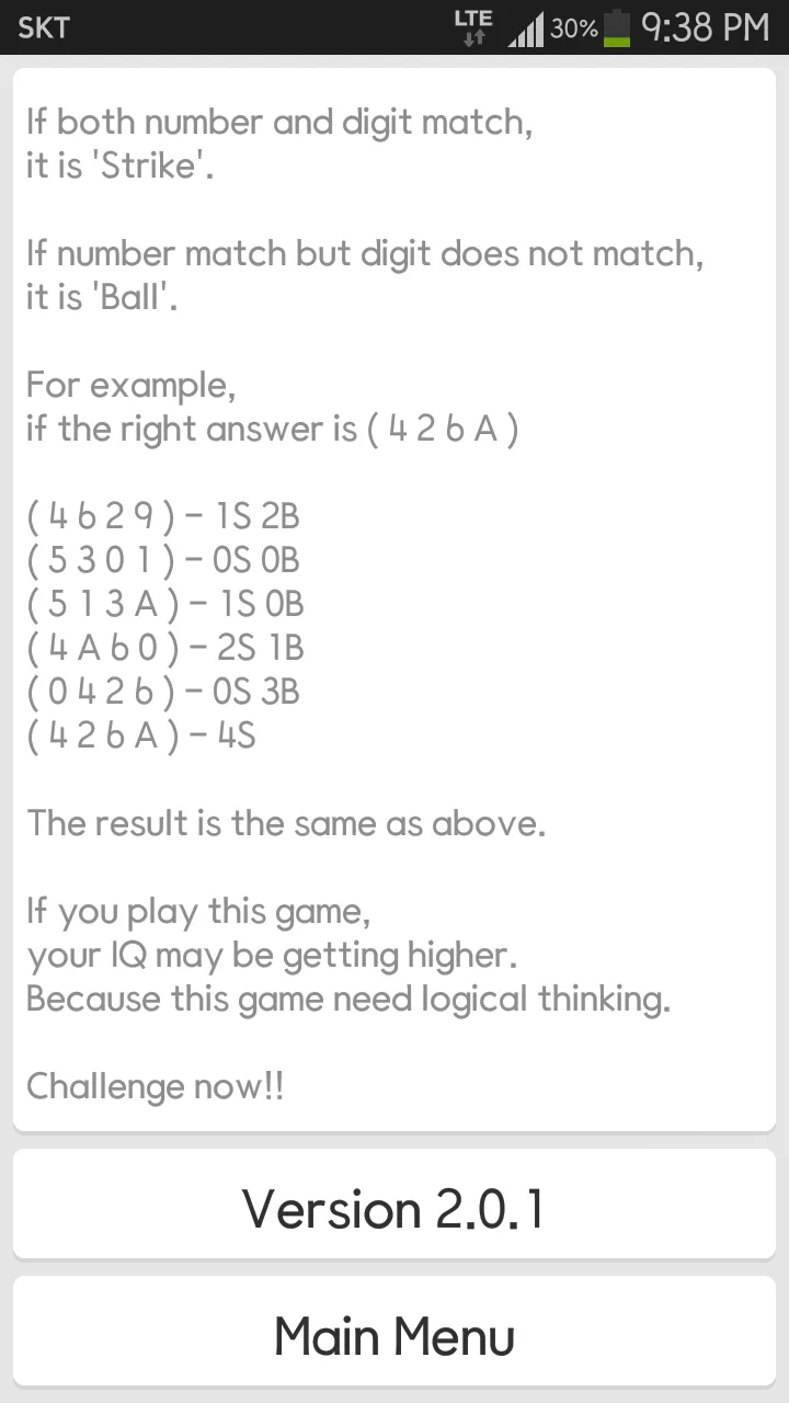 IQ Baseball - Number Puzzle | Indus Appstore | Screenshot