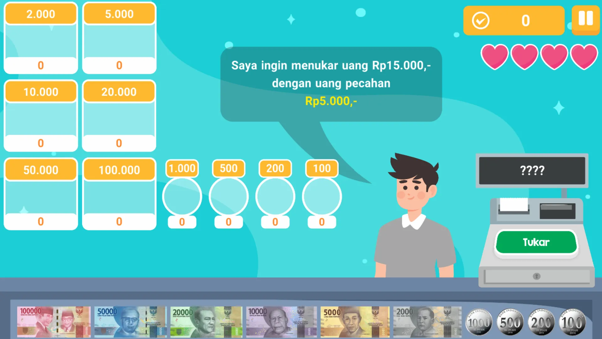 Belajar Tukar Uang Rupiah | Indus Appstore | Screenshot