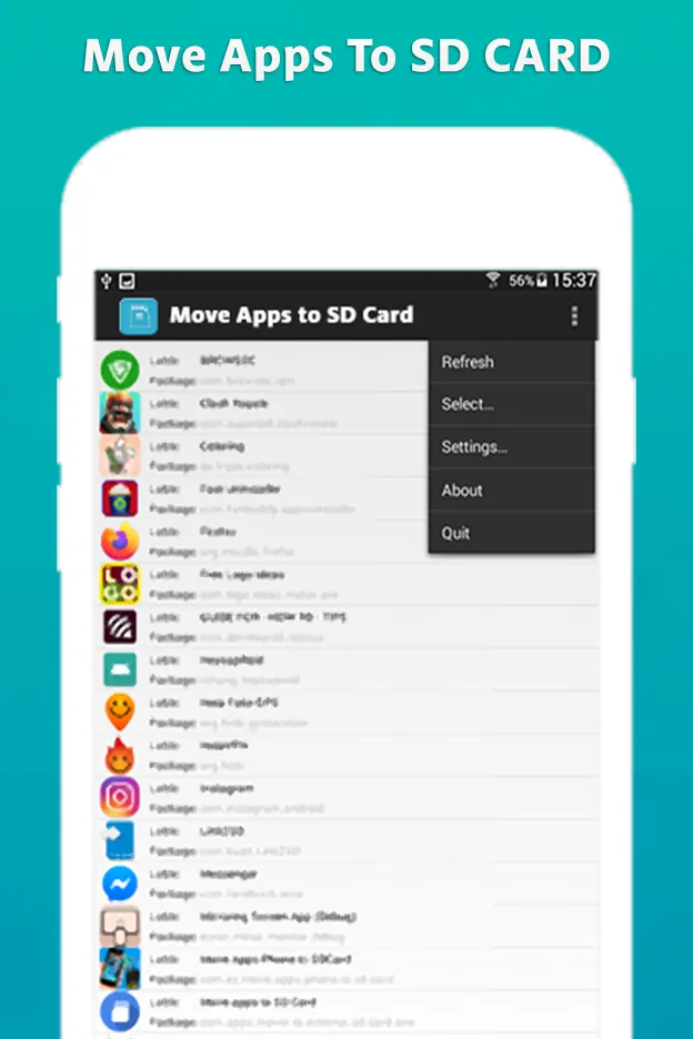 Move Apps To SD CARD | Indus Appstore | Screenshot