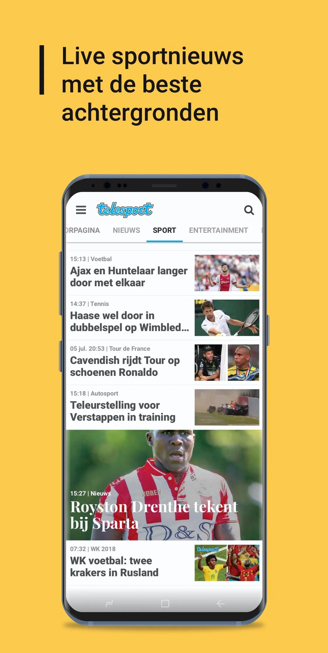 De Telegraaf nieuws-app | Indus Appstore | Screenshot