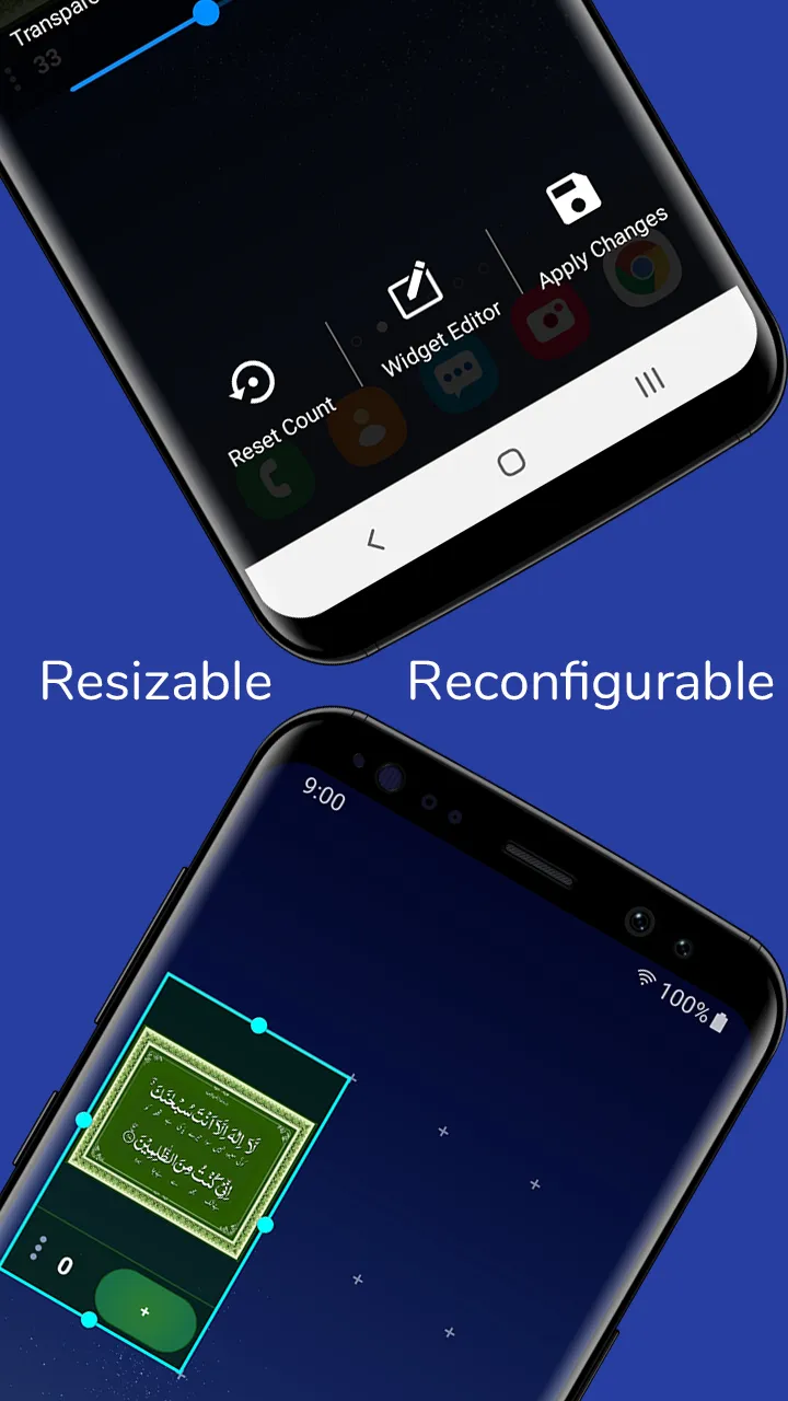 Visual Countet Widget | Indus Appstore | Screenshot