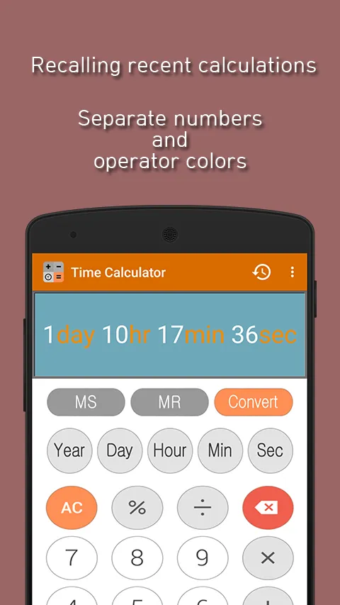 Time Calculator | Indus Appstore | Screenshot