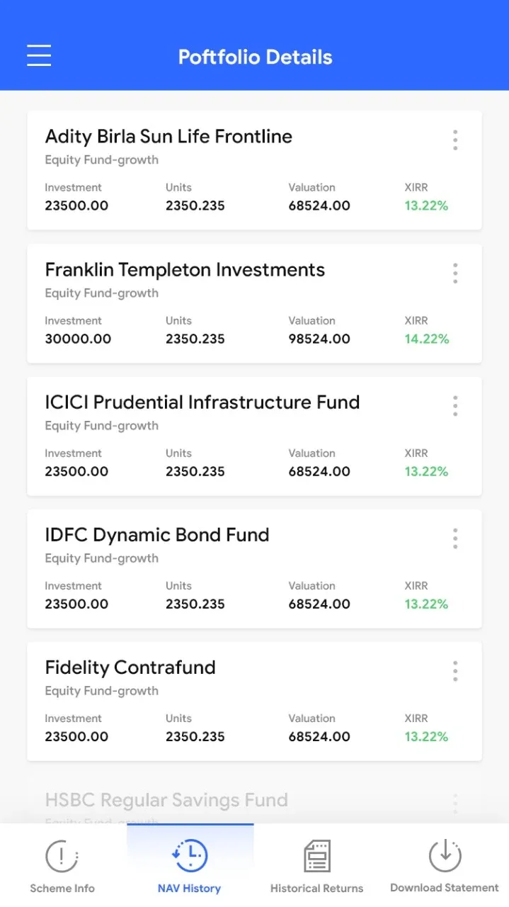 Valuefundz | Indus Appstore | Screenshot