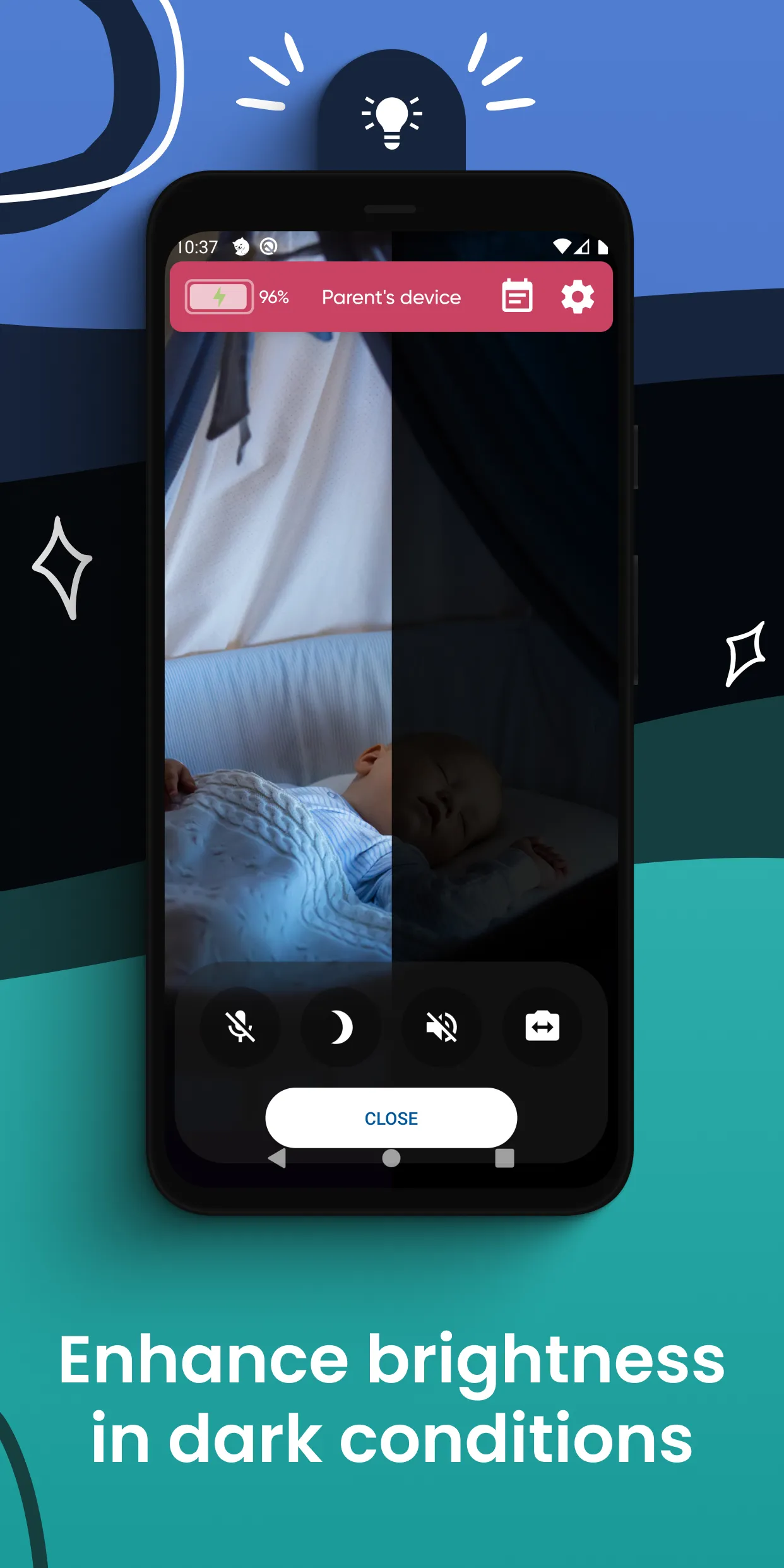 Baby Monitor Saby - 3G Babycam | Indus Appstore | Screenshot