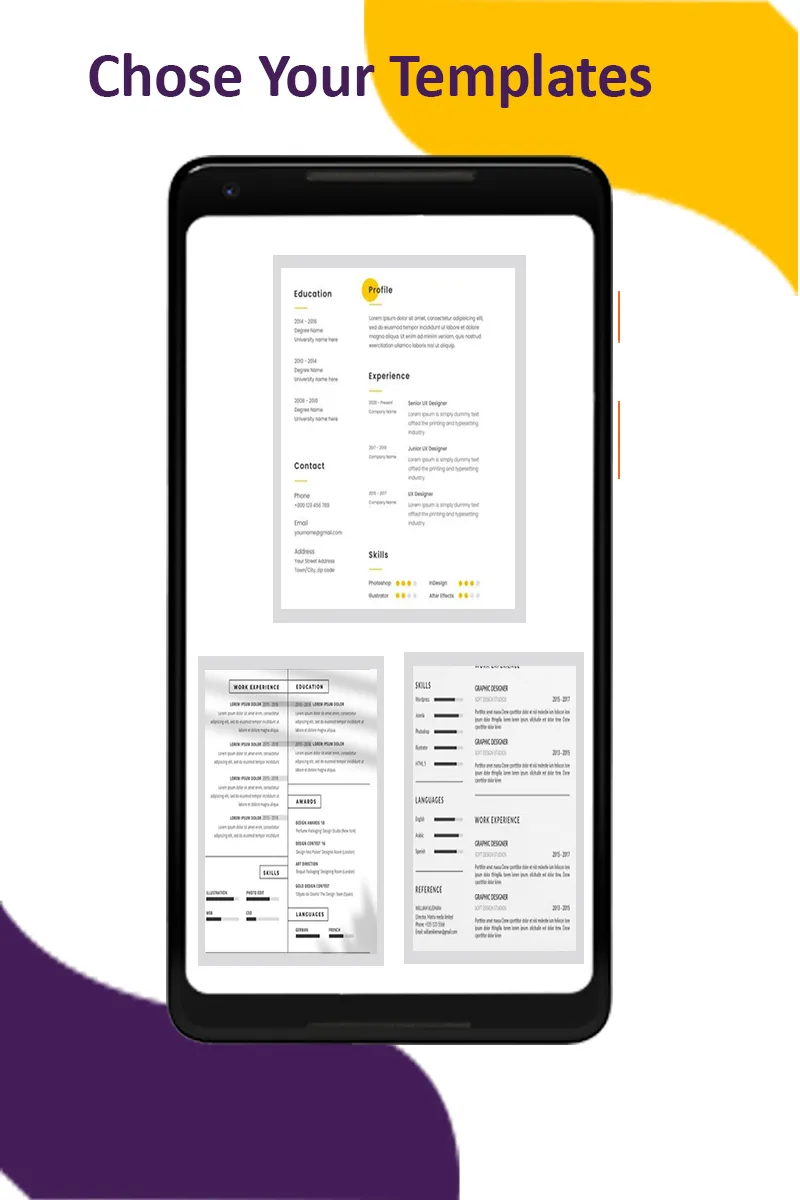 CV Maker App : Resume Maker | Indus Appstore | Screenshot