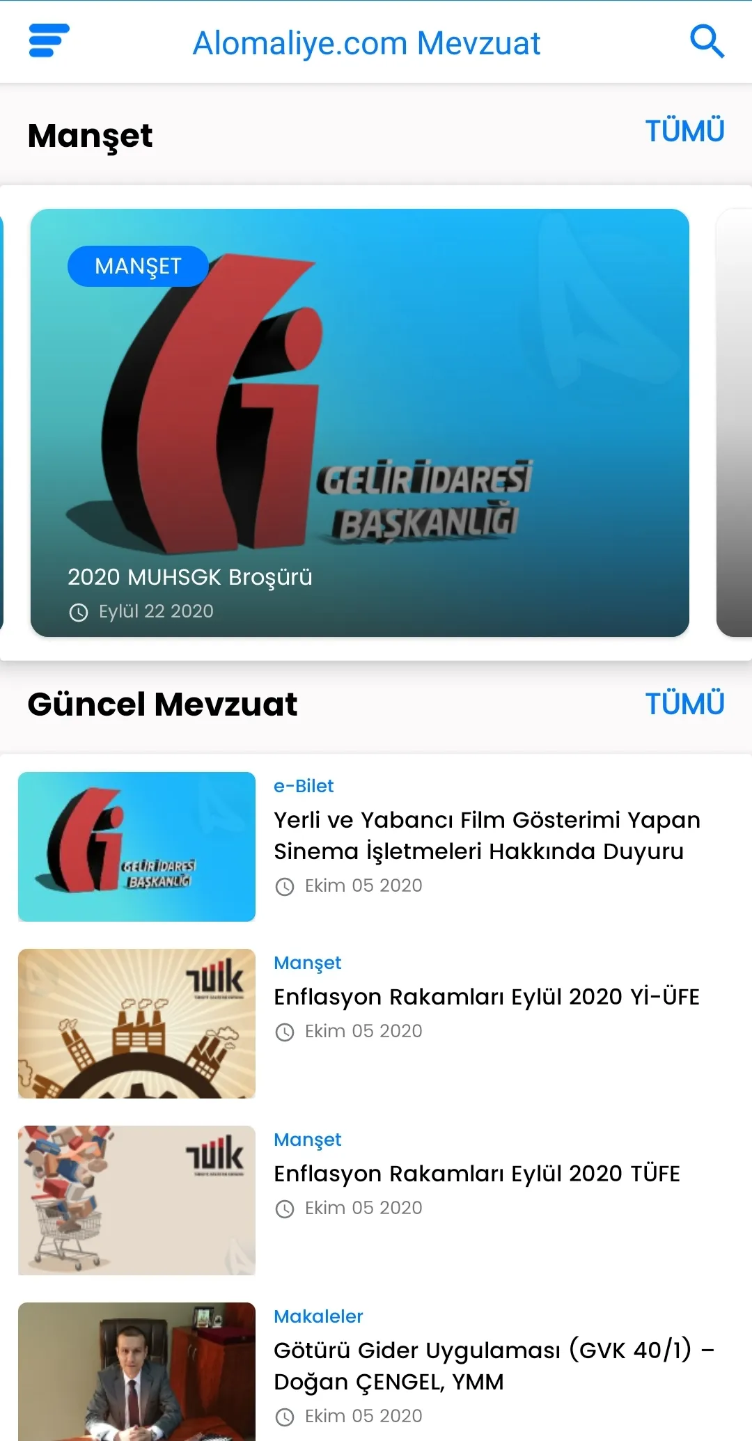 Alomaliye Muhasebe ve Mevzuat | Indus Appstore | Screenshot