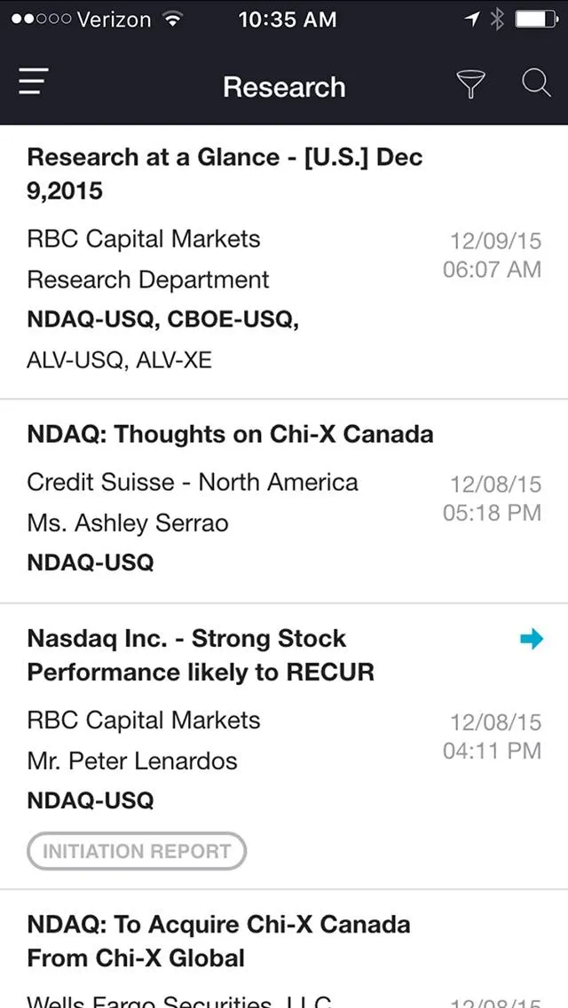 Nasdaq IR Insight | Indus Appstore | Screenshot