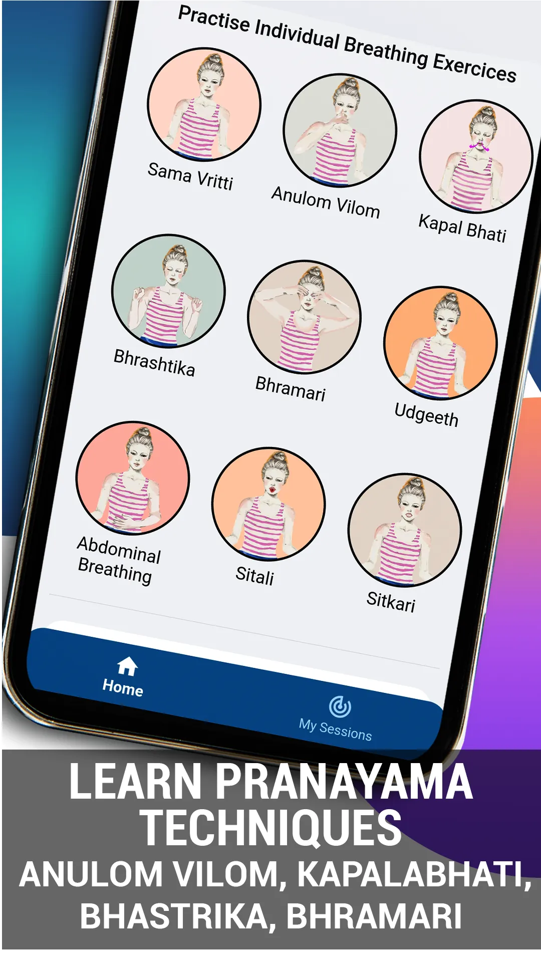 ASMI: Yoga Breathing Exercises | Indus Appstore | Screenshot