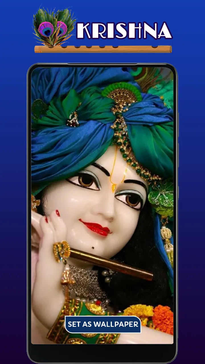 Lord Krishna Wallpaper, Kanha | Indus Appstore | Screenshot