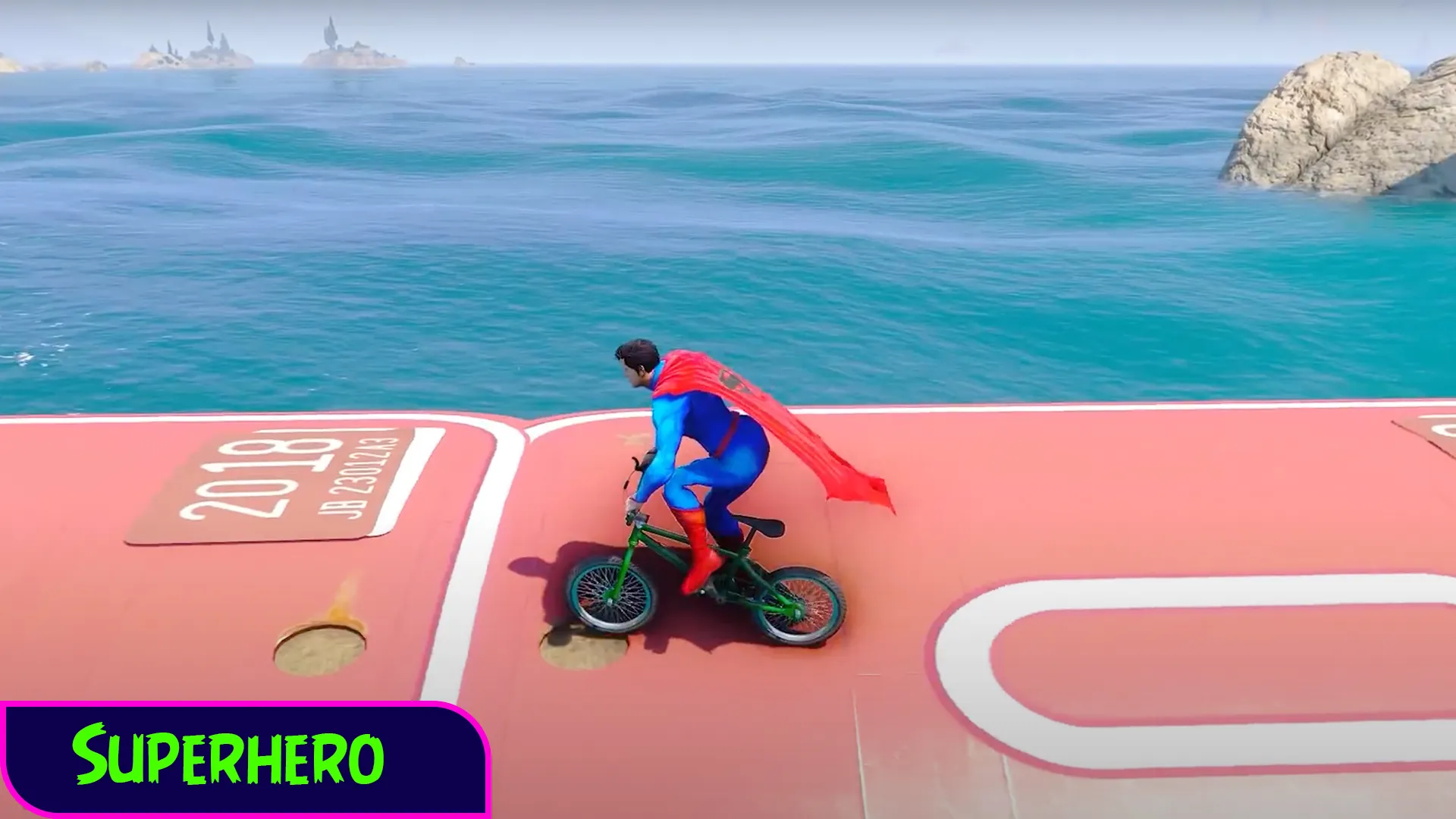 Superhero BMX Cycle Race | Indus Appstore | Screenshot