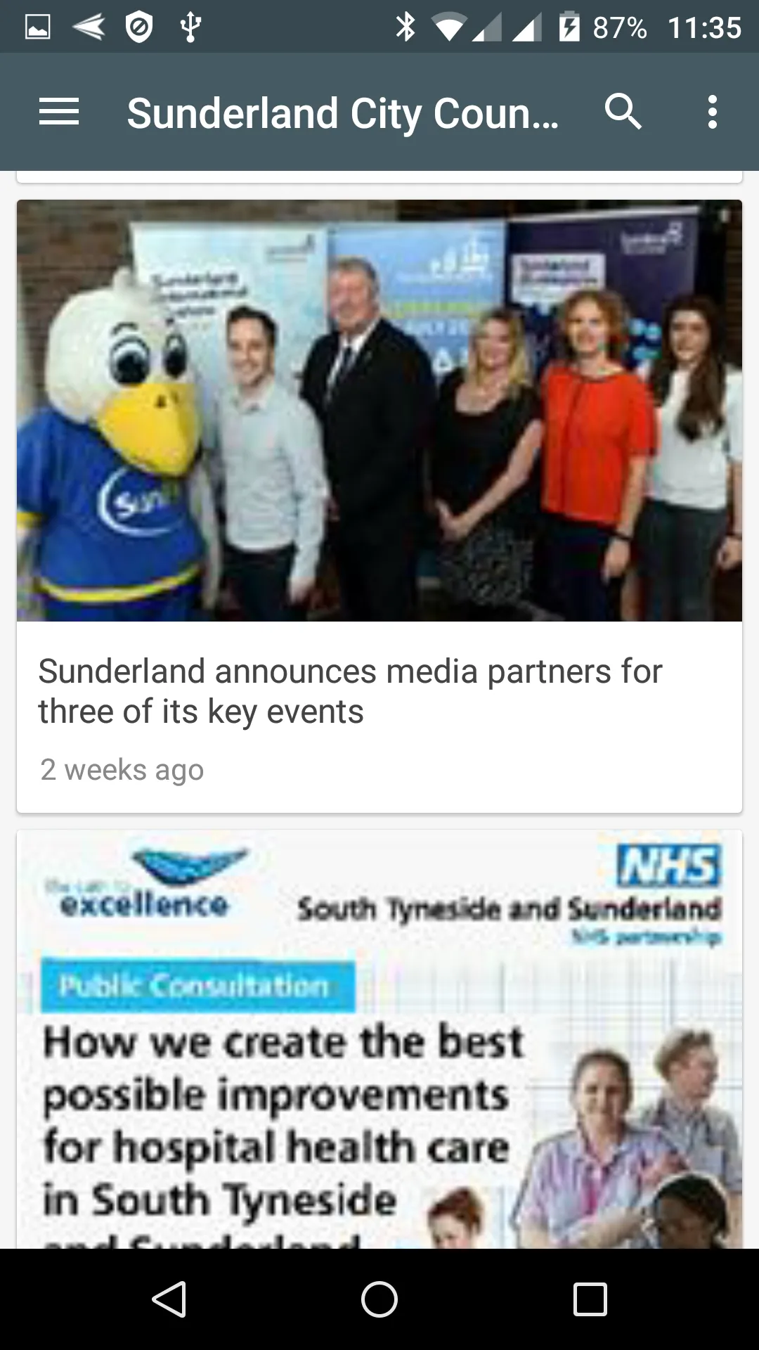 Sunderland local news | Indus Appstore | Screenshot