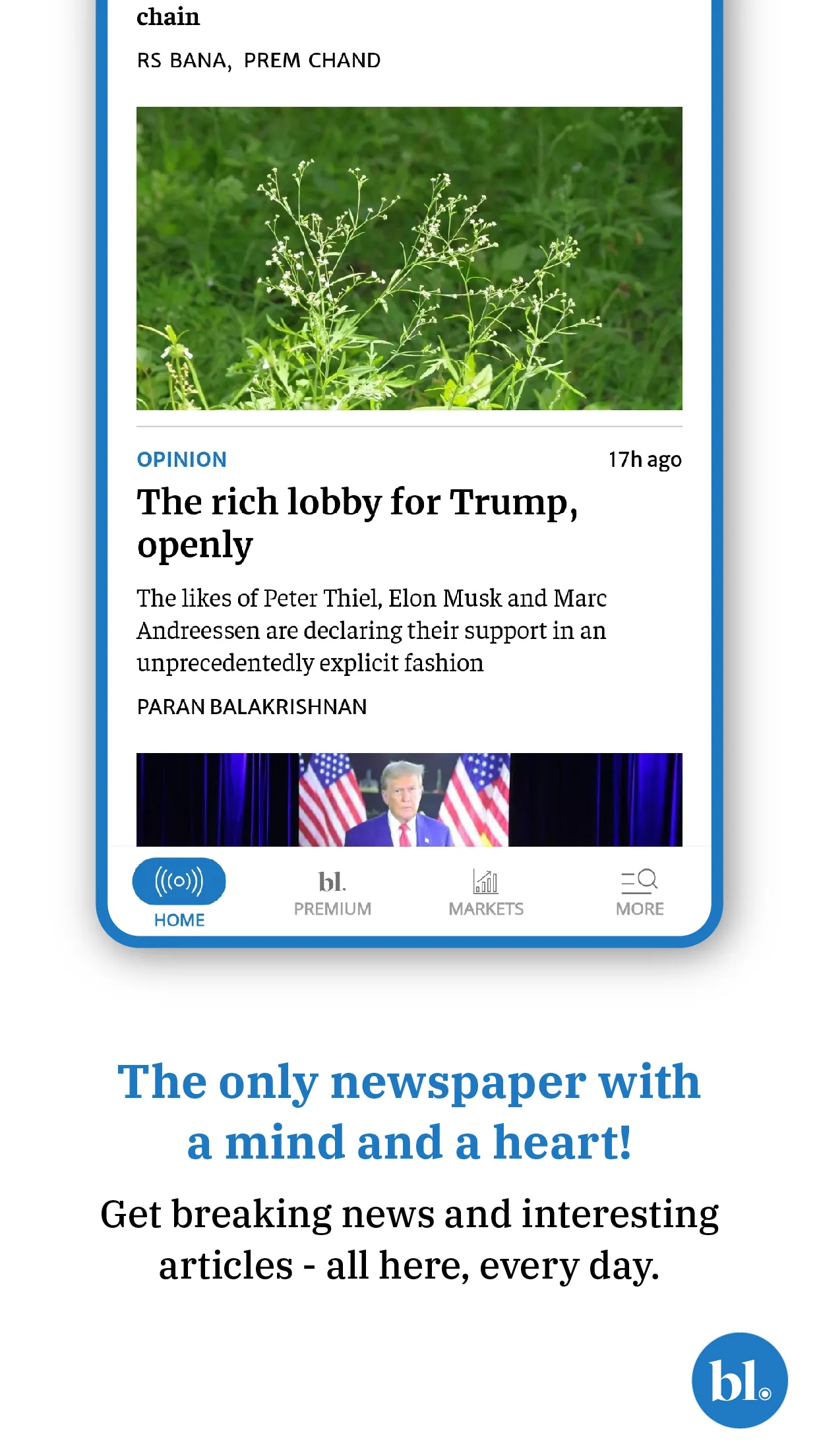 The Hindu Businessline News | Indus Appstore | Screenshot