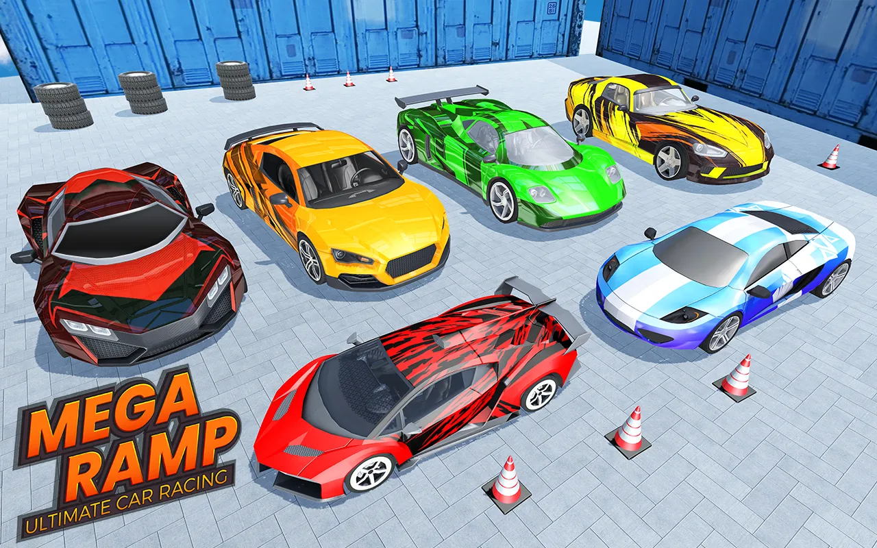 Car Racing Mega Ramps Stunt 3D | Indus Appstore | Screenshot