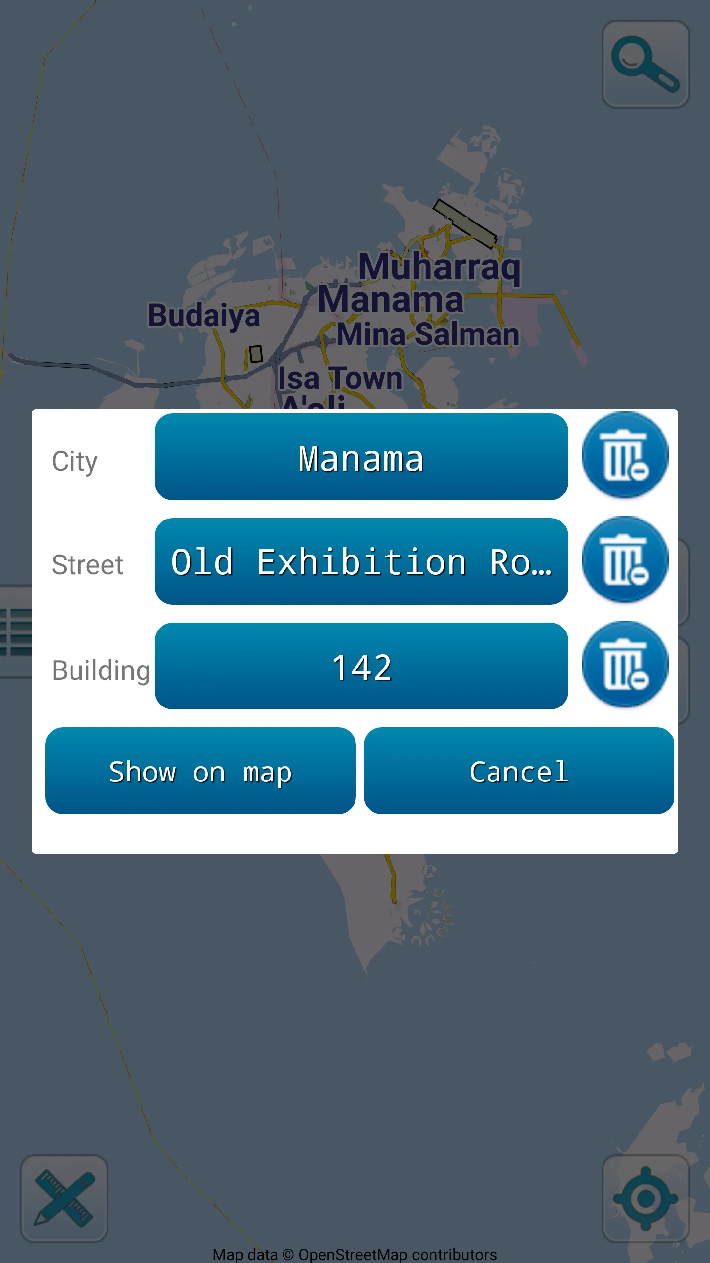 Map of Bahrain offline | Indus Appstore | Screenshot