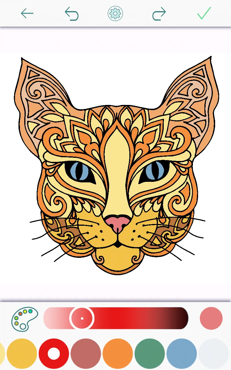 Cat Coloring Pages for Adults | Indus Appstore | Screenshot