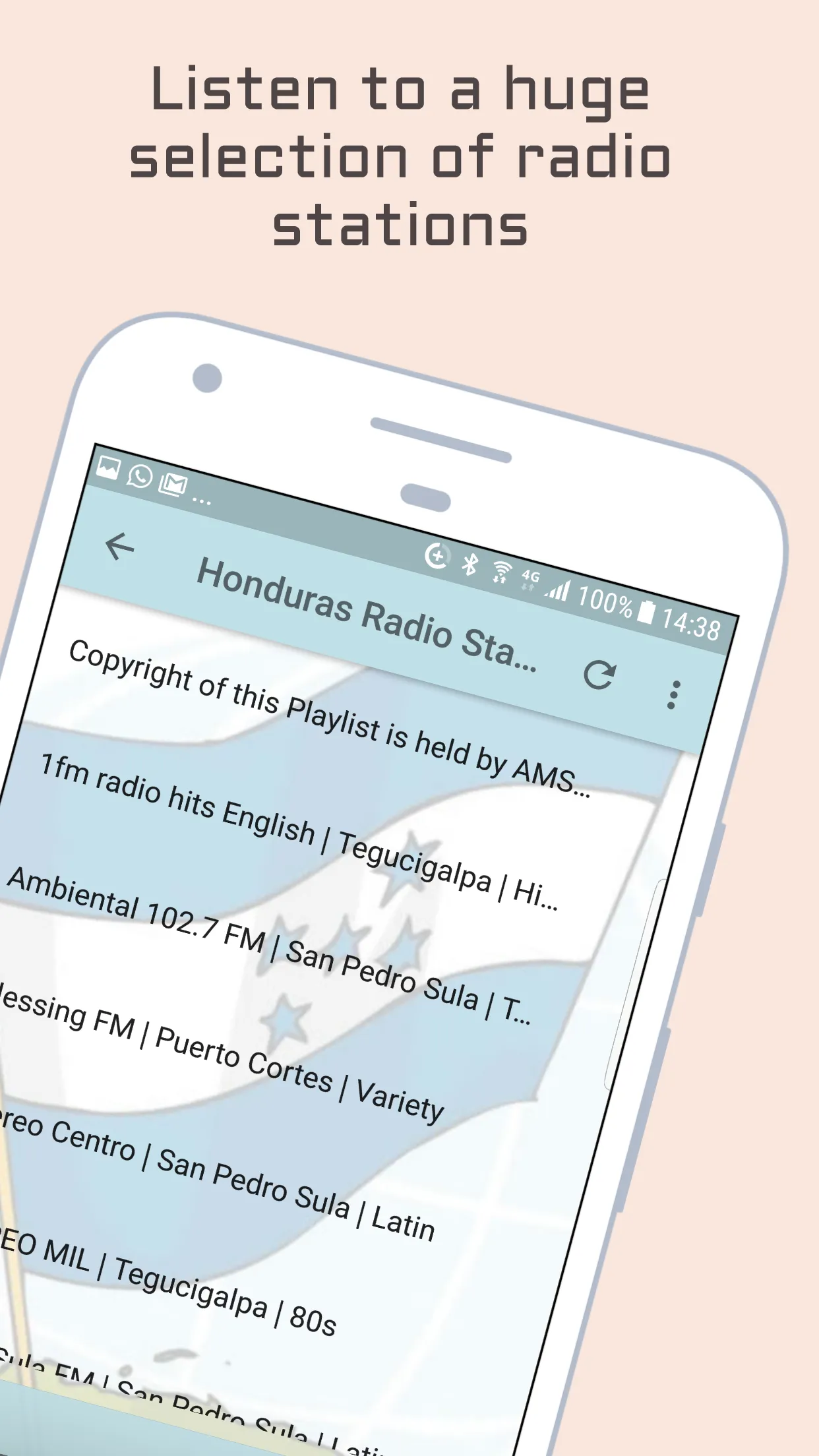 Honduras Radio Stations | Indus Appstore | Screenshot