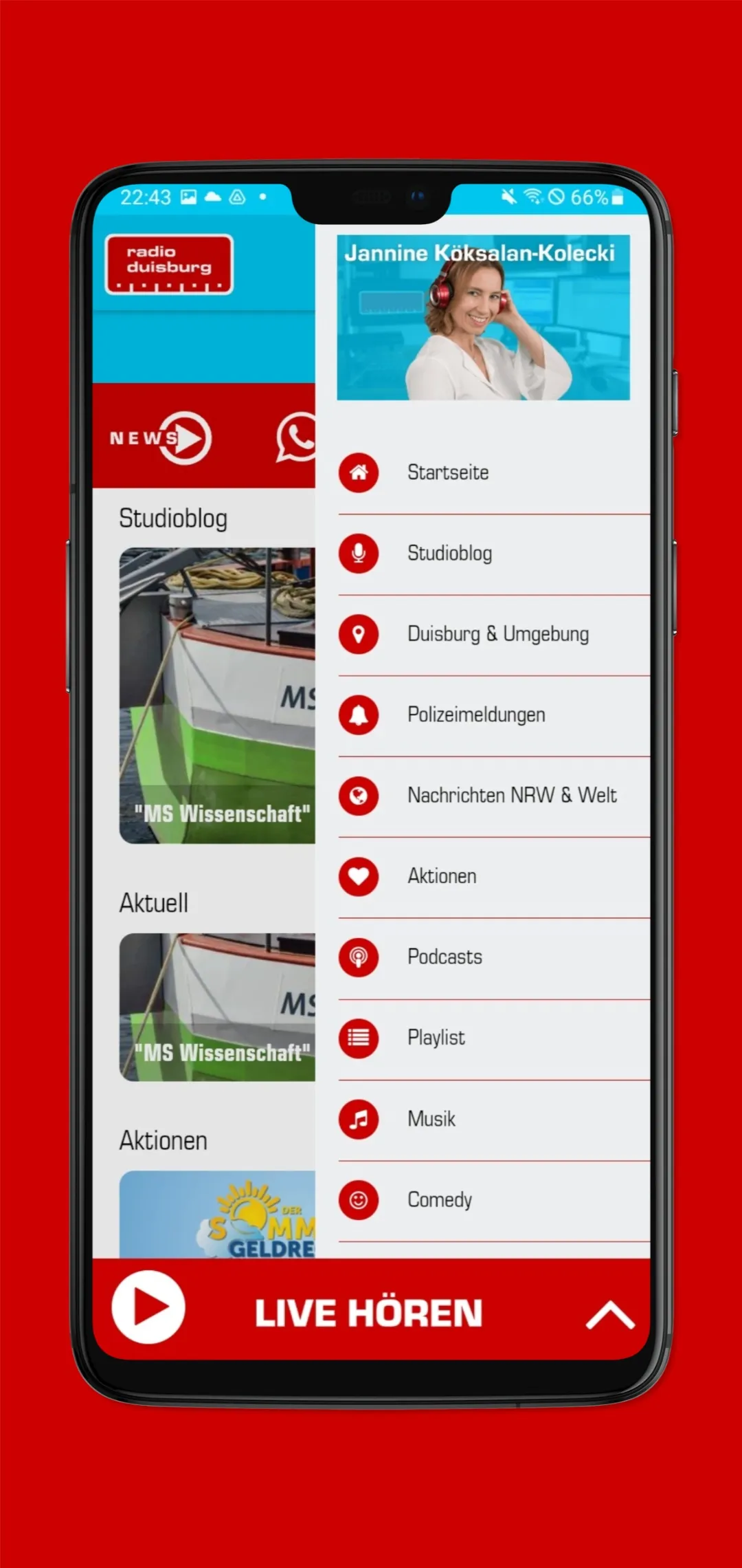 Radio Duisburg | Indus Appstore | Screenshot