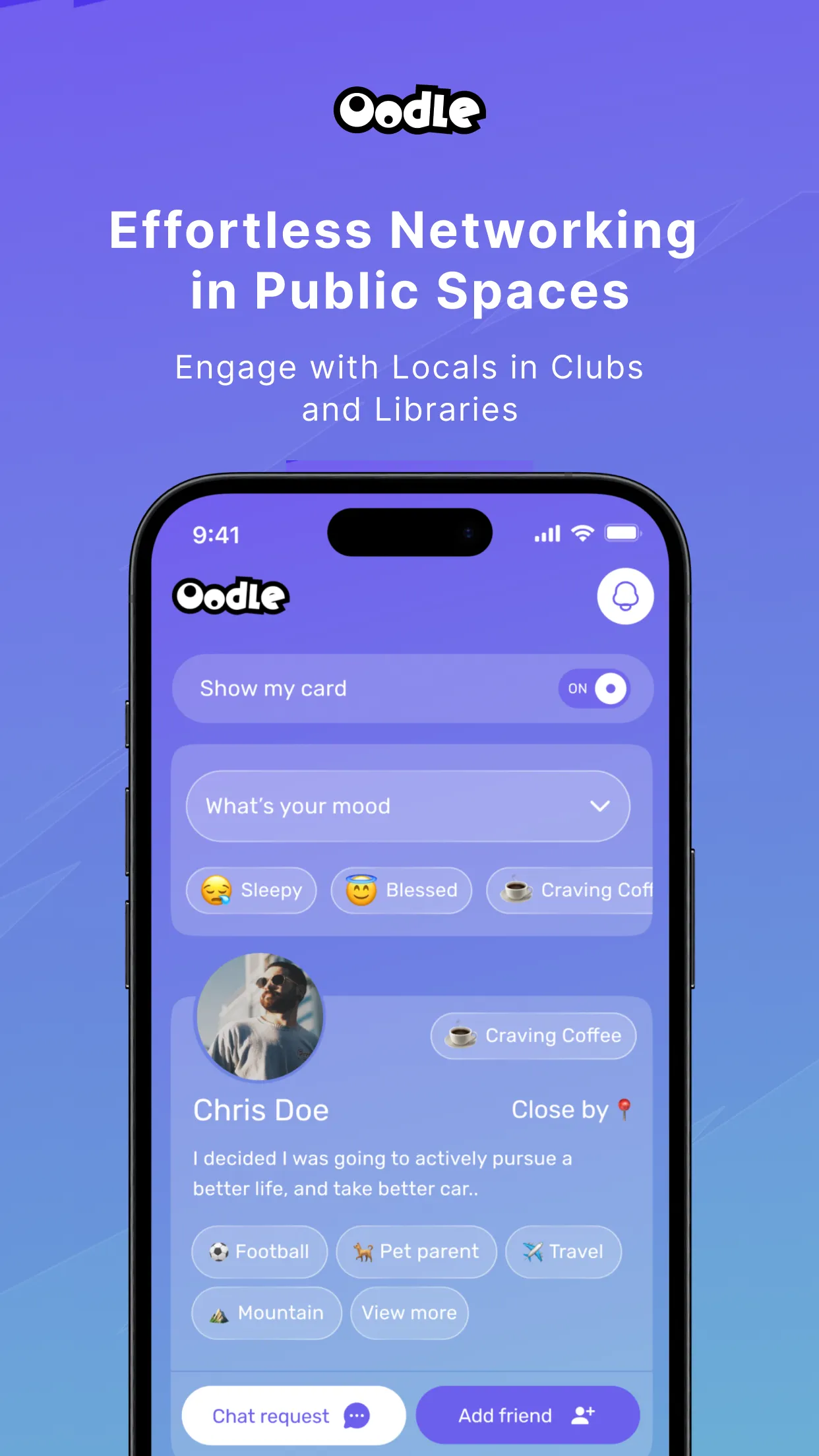 Oodle: Make New Friends Nearby | Indus Appstore | Screenshot