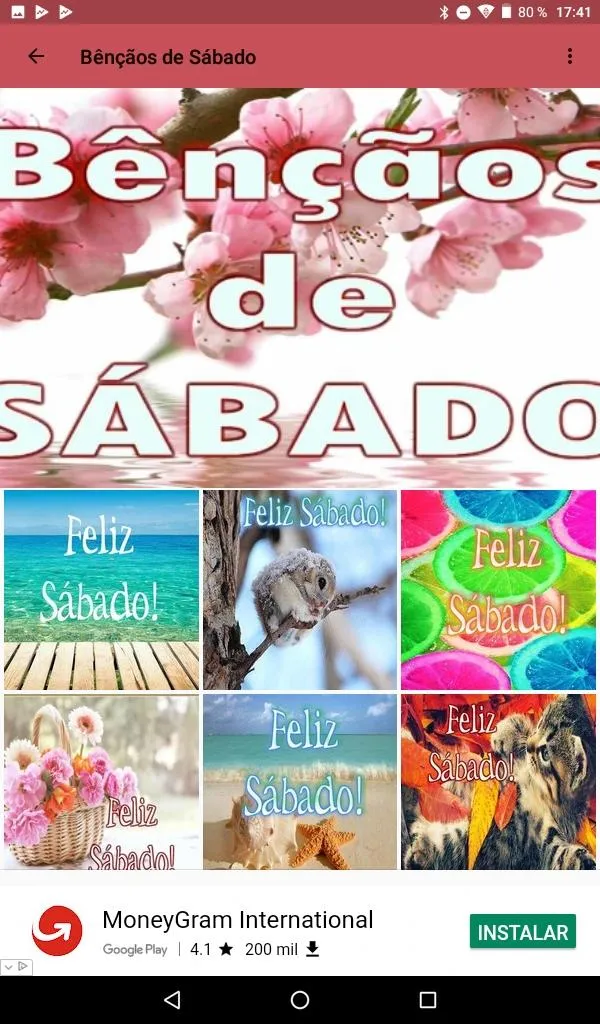 SÁBADO BÊNÇÃO DE NOSSO SENHOR | Indus Appstore | Screenshot