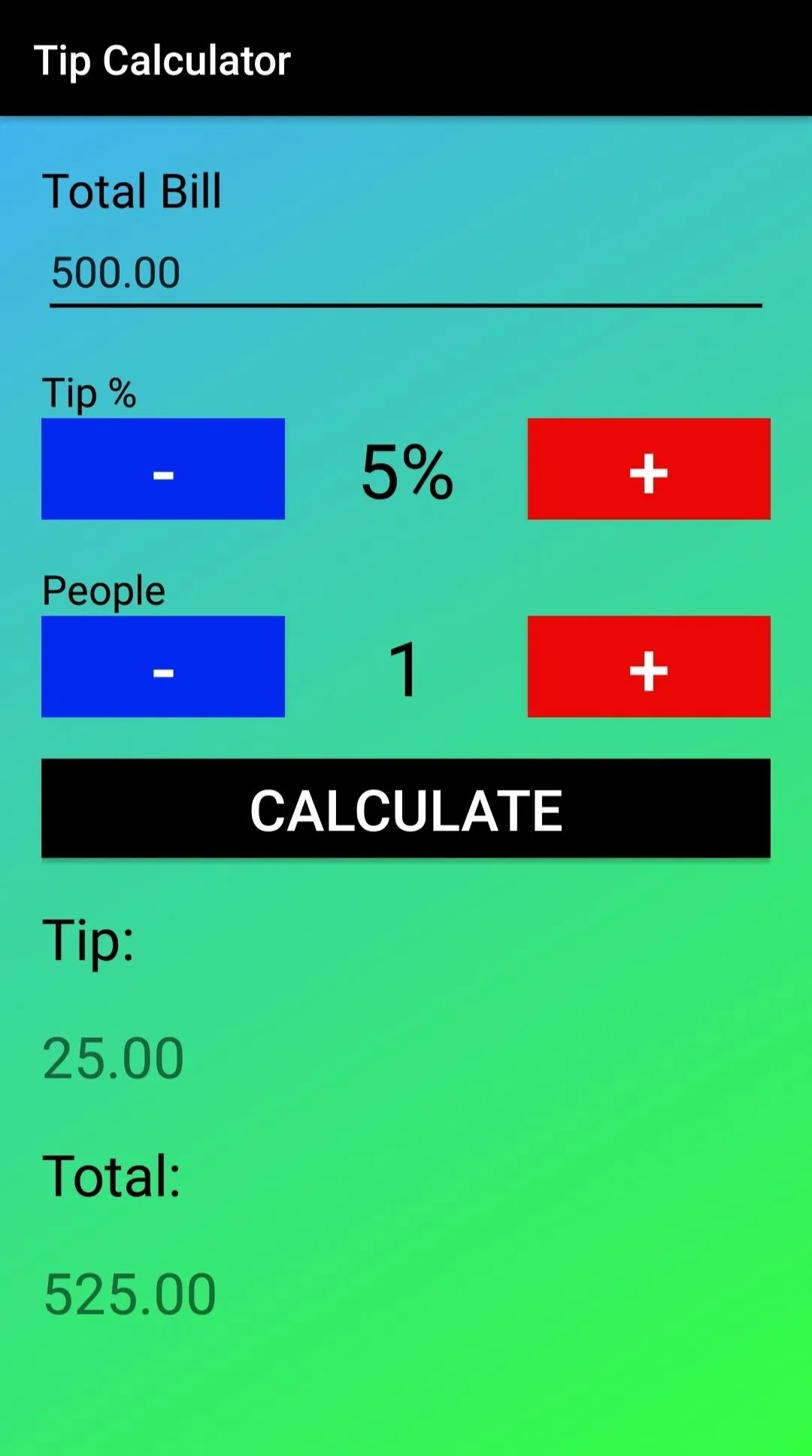 Tip Calculator | Indus Appstore | Screenshot