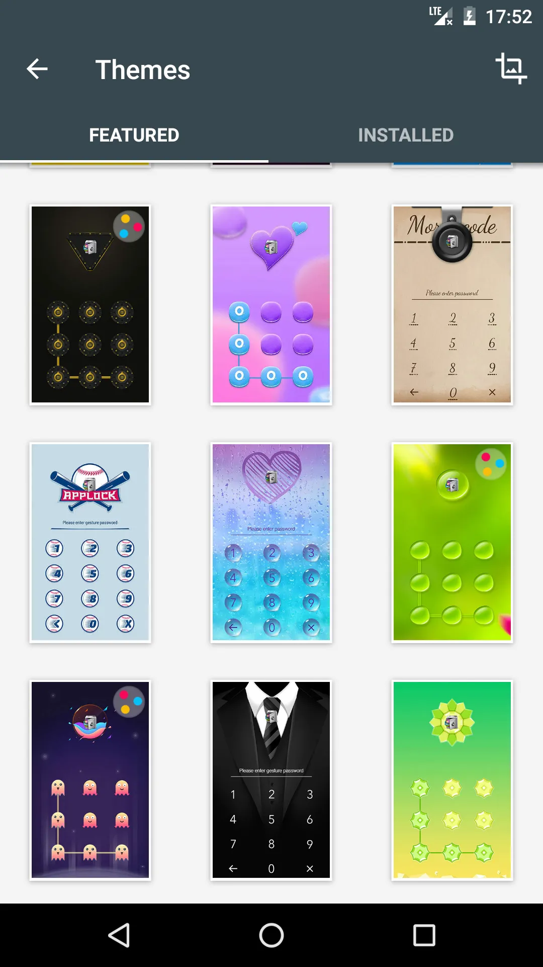 AppLock Theme Tennis | Indus Appstore | Screenshot