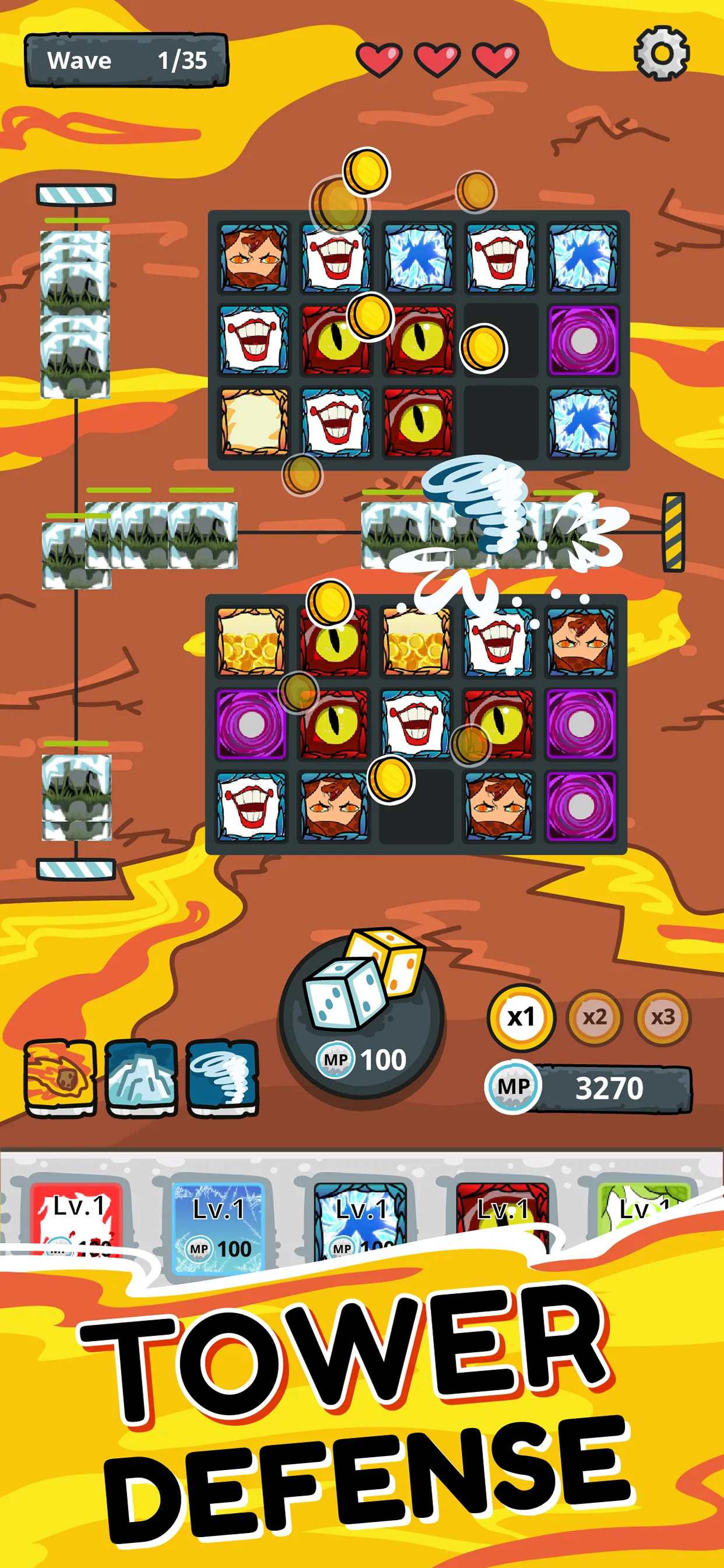 Random Dice Tower Defense | Indus Appstore | Screenshot