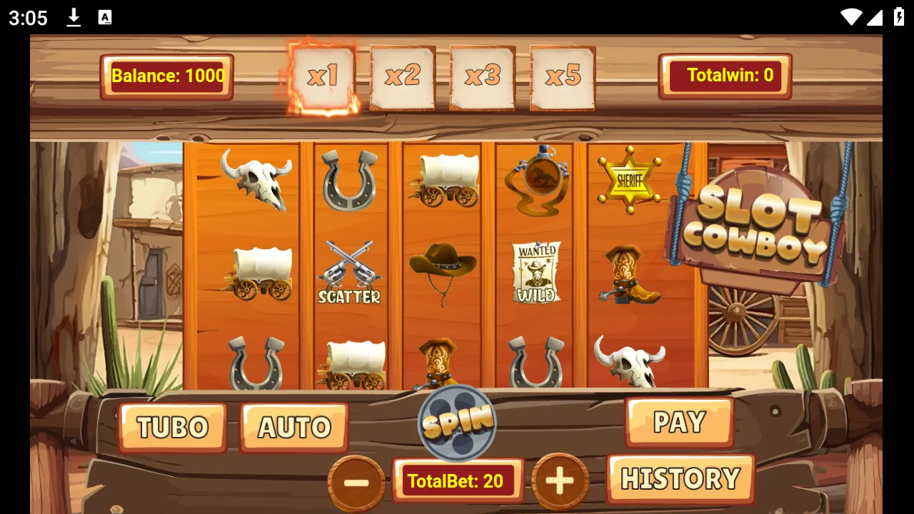 Lucky 777 Slots Cowboys | Indus Appstore | Screenshot