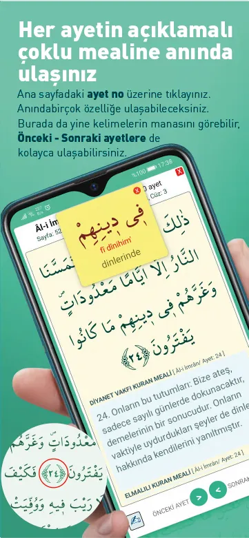 Kuran Bilmek Kelime Mealli | Indus Appstore | Screenshot