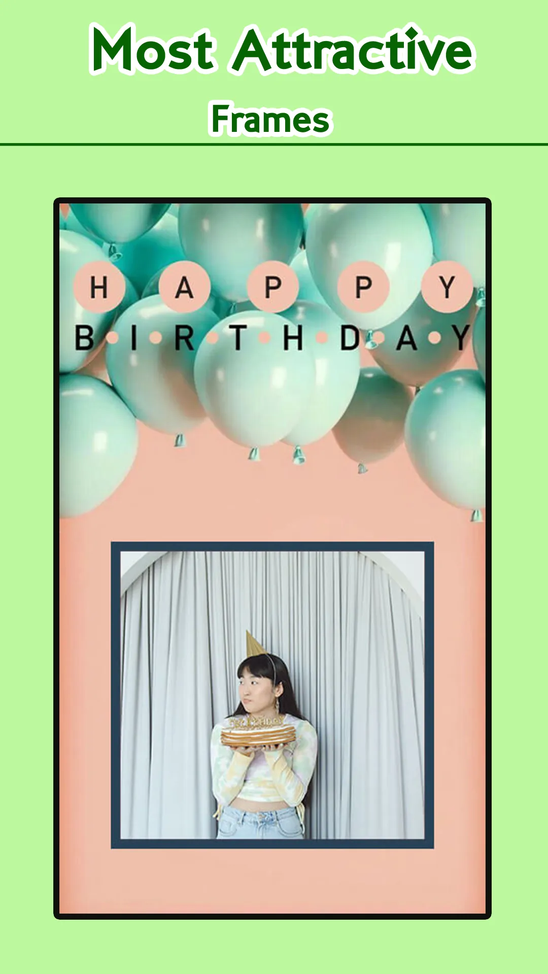 Birthday Photo Frames | Indus Appstore | Screenshot