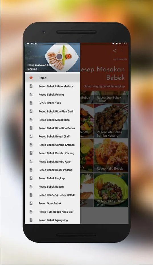 resep masakan bebek | Indus Appstore | Screenshot